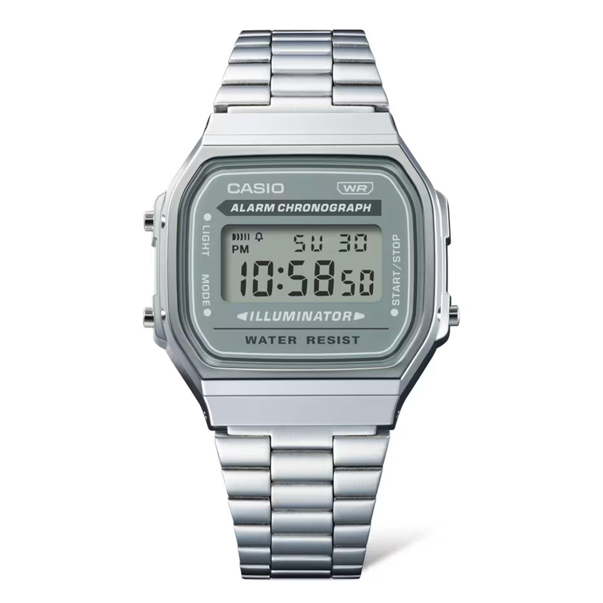 Green/Silver - Casio - Unisex Adults Digital Watches - 2