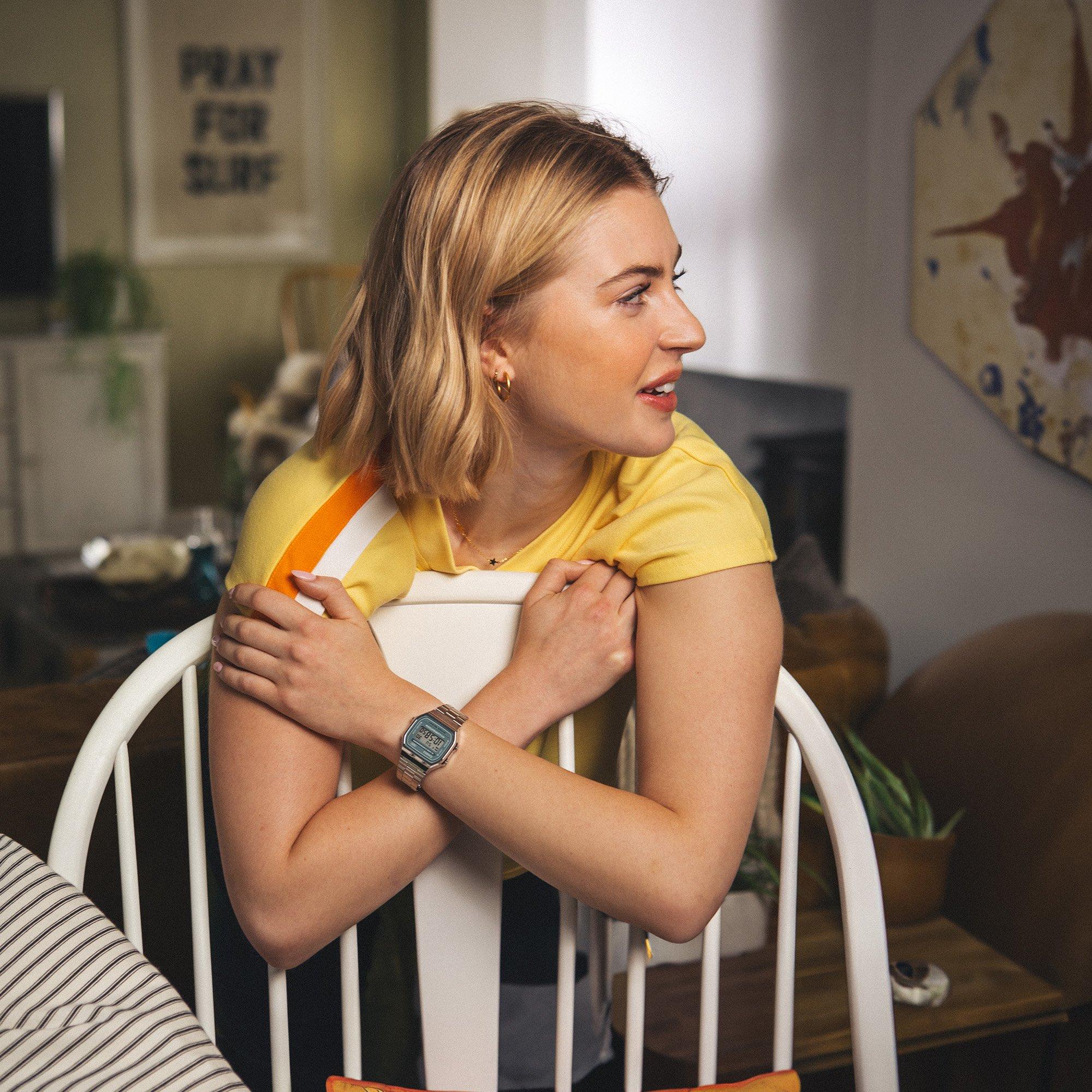 Green/Silver - Casio - Unisex Adults Digital Watches - 4