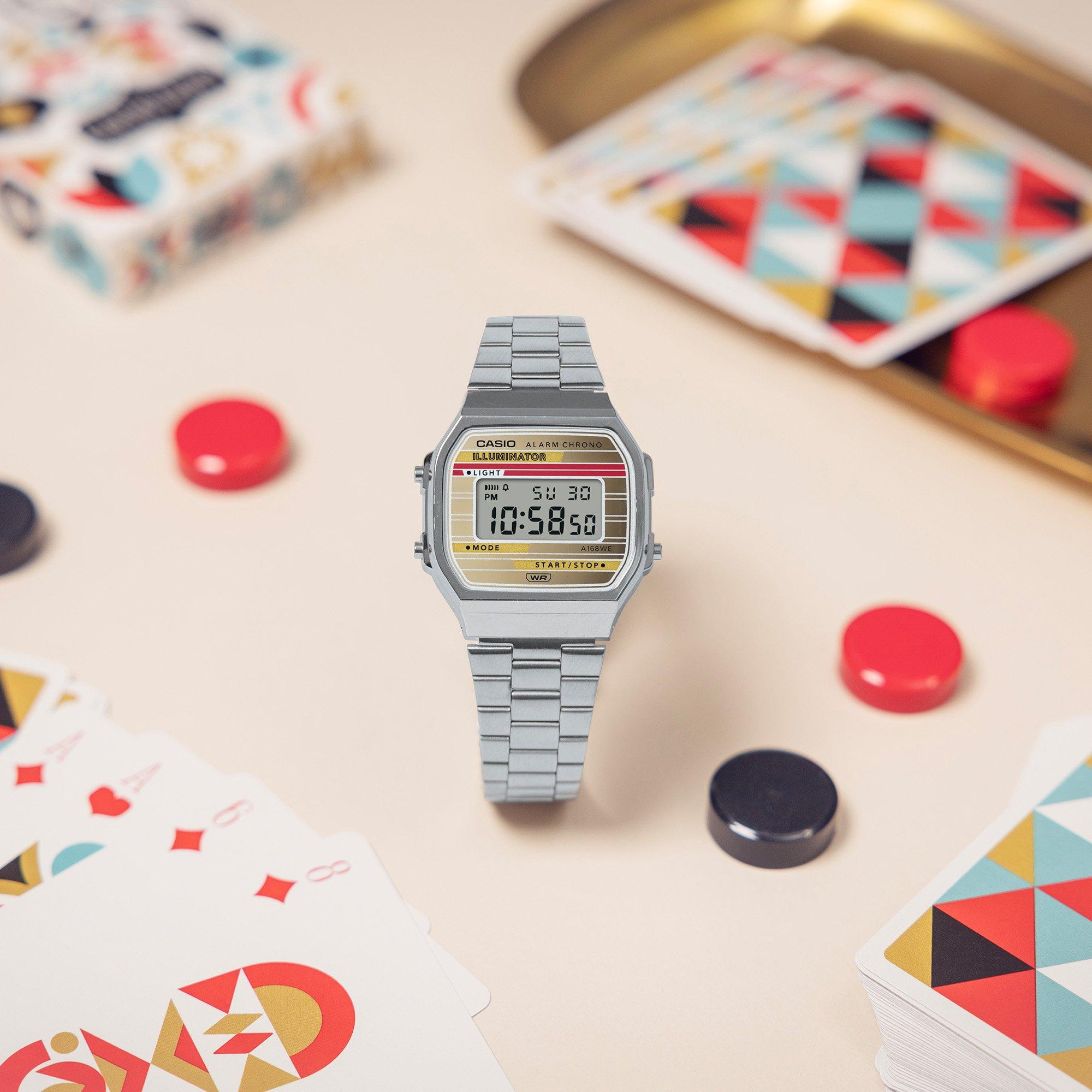 Gold/Silver - Casio - Adults Digital Watch - 3