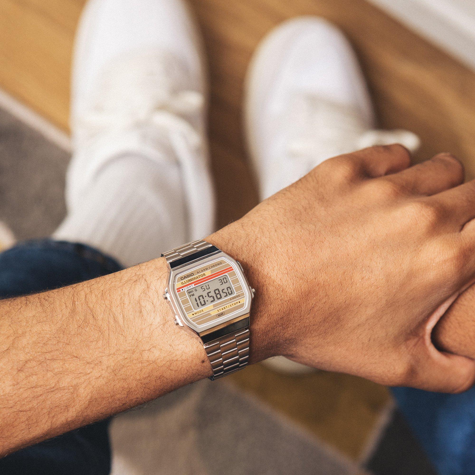 Gold/Silver - Casio - Adults Digital Watch - 5