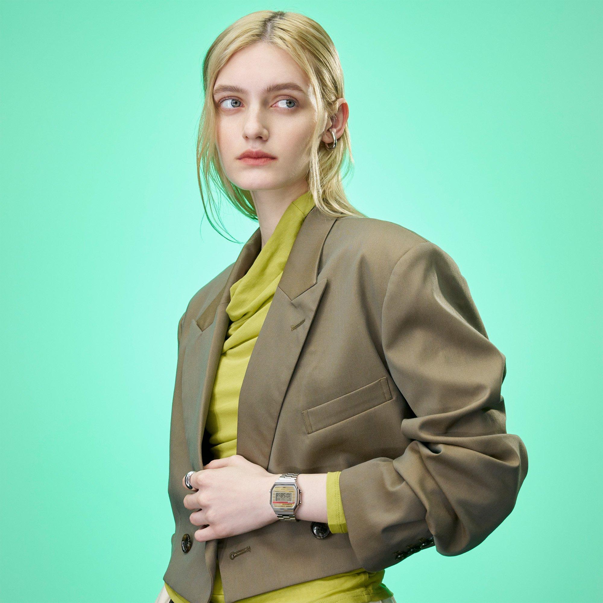 Gold/Silver - Casio - Adults Digital Watch - 10