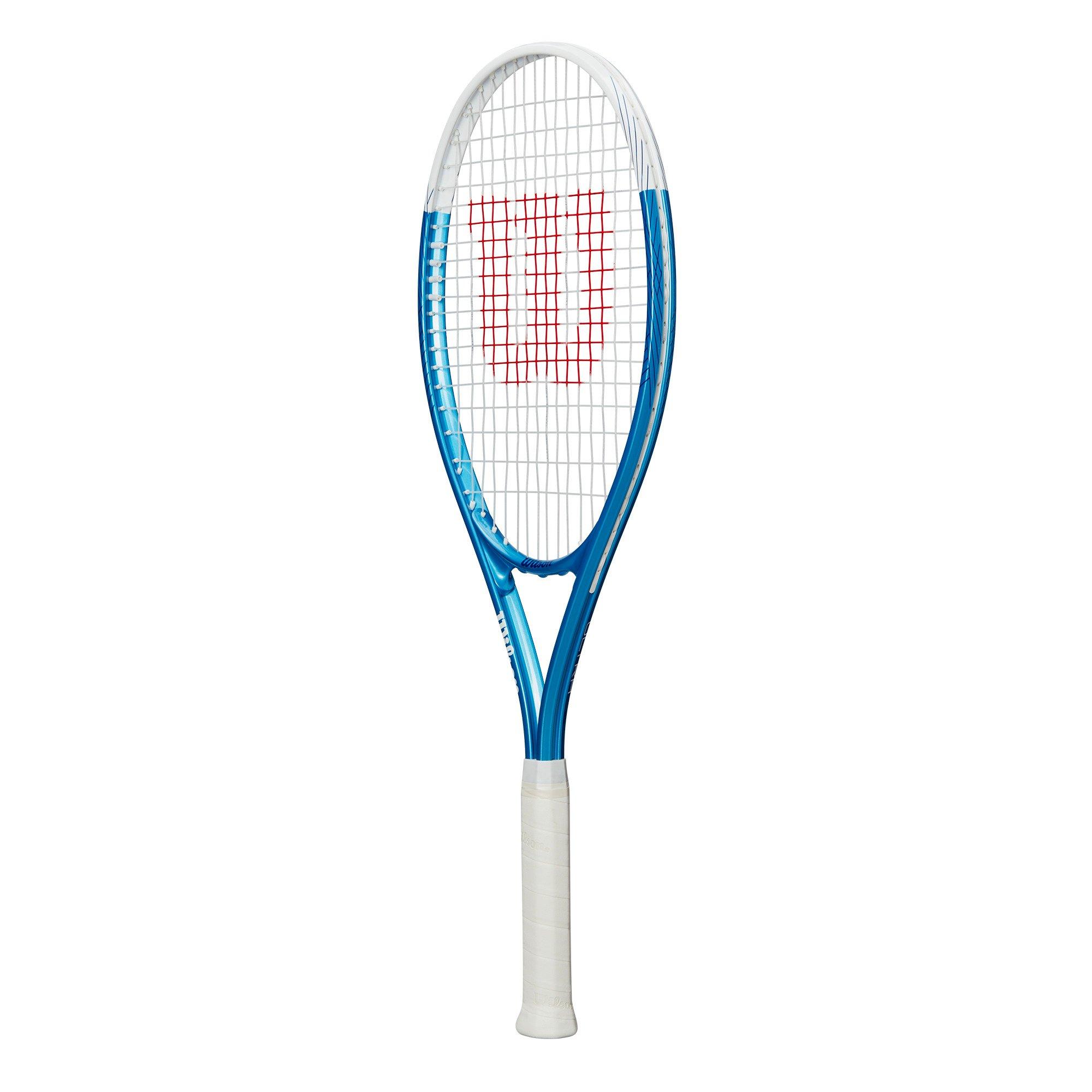 Blue/White - Wilson - Ultra Power XL 112 Tennis Racket Adults - 3