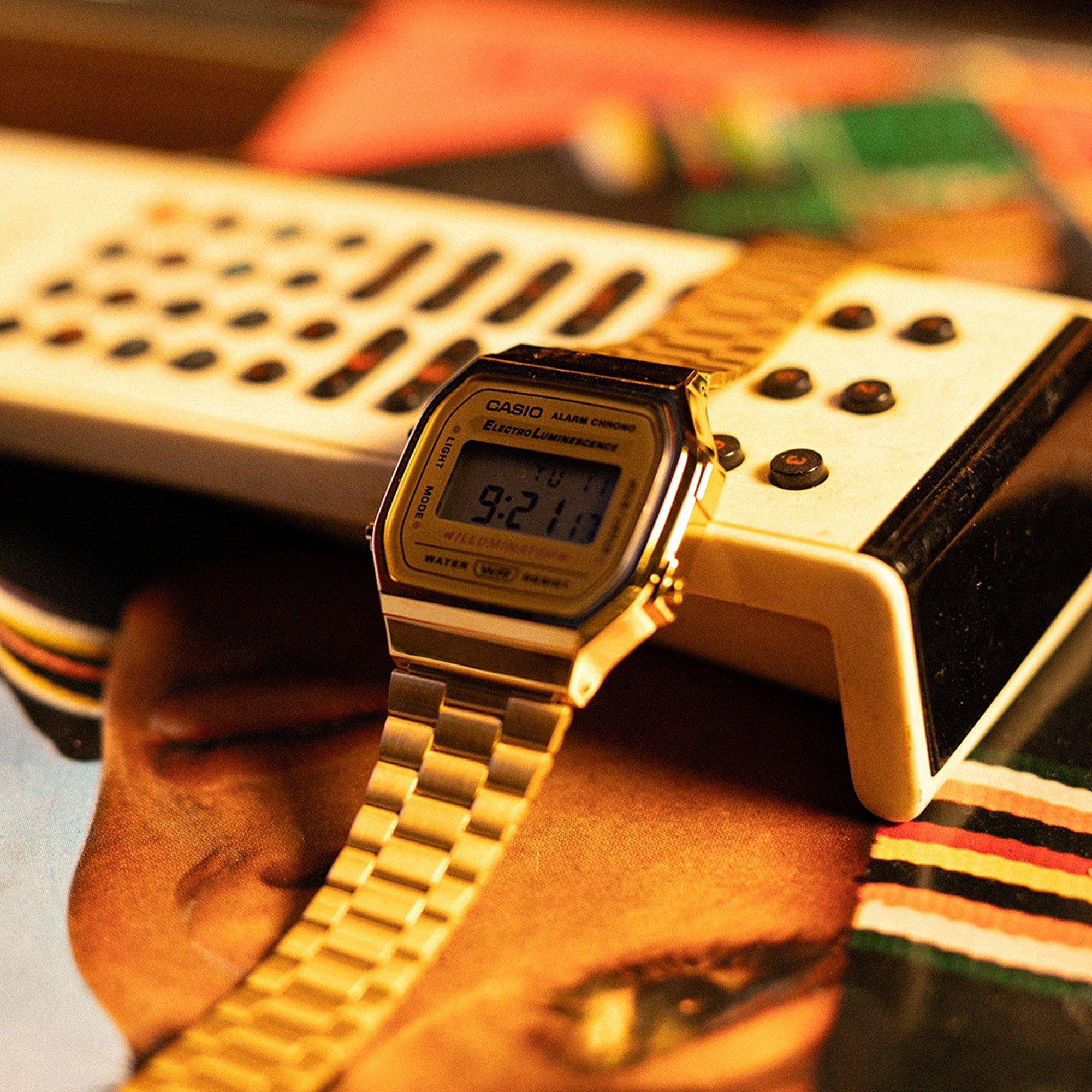 Gold - Casio - Adults Digital Watch - 11