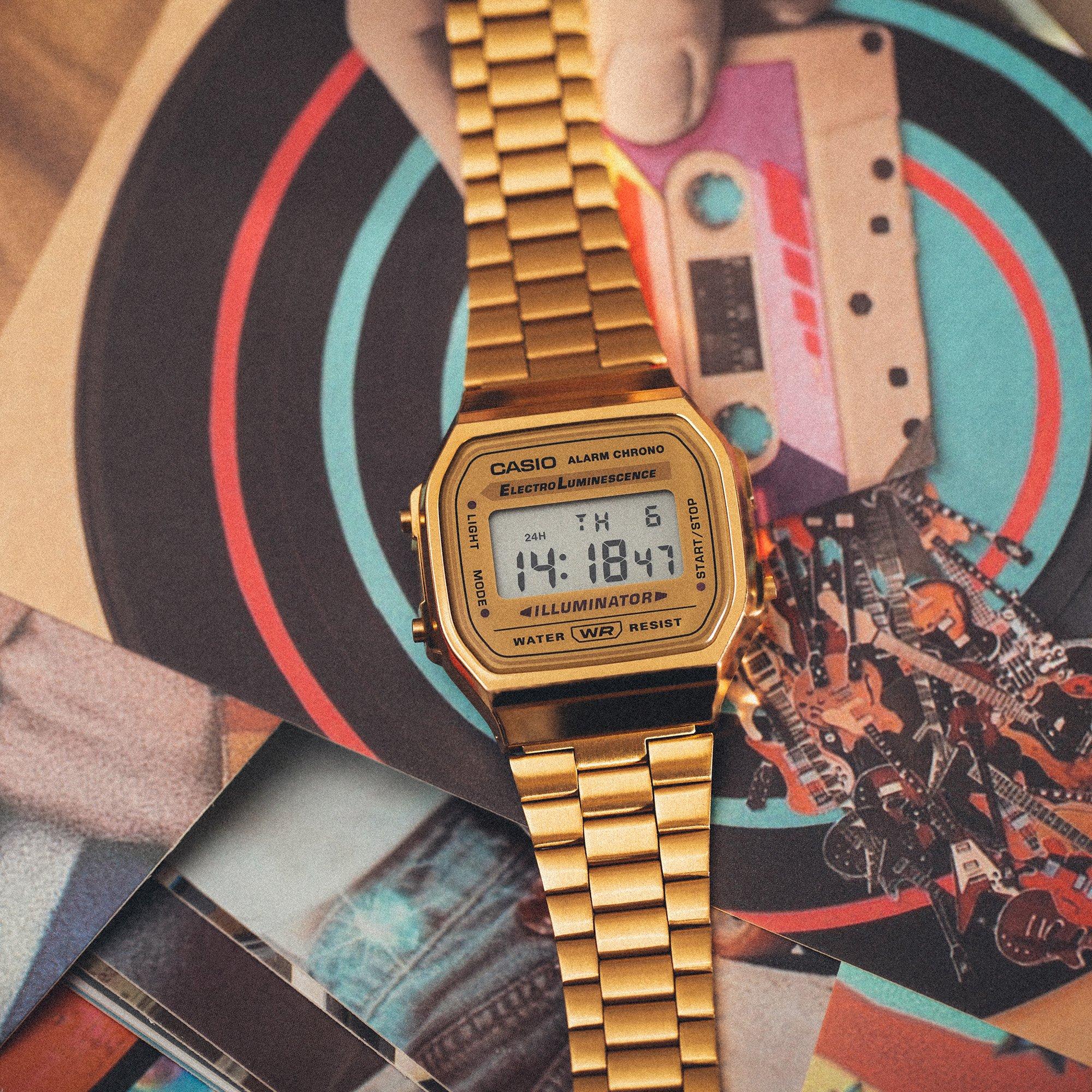 Gold - Casio - Adults Digital Watch - 7