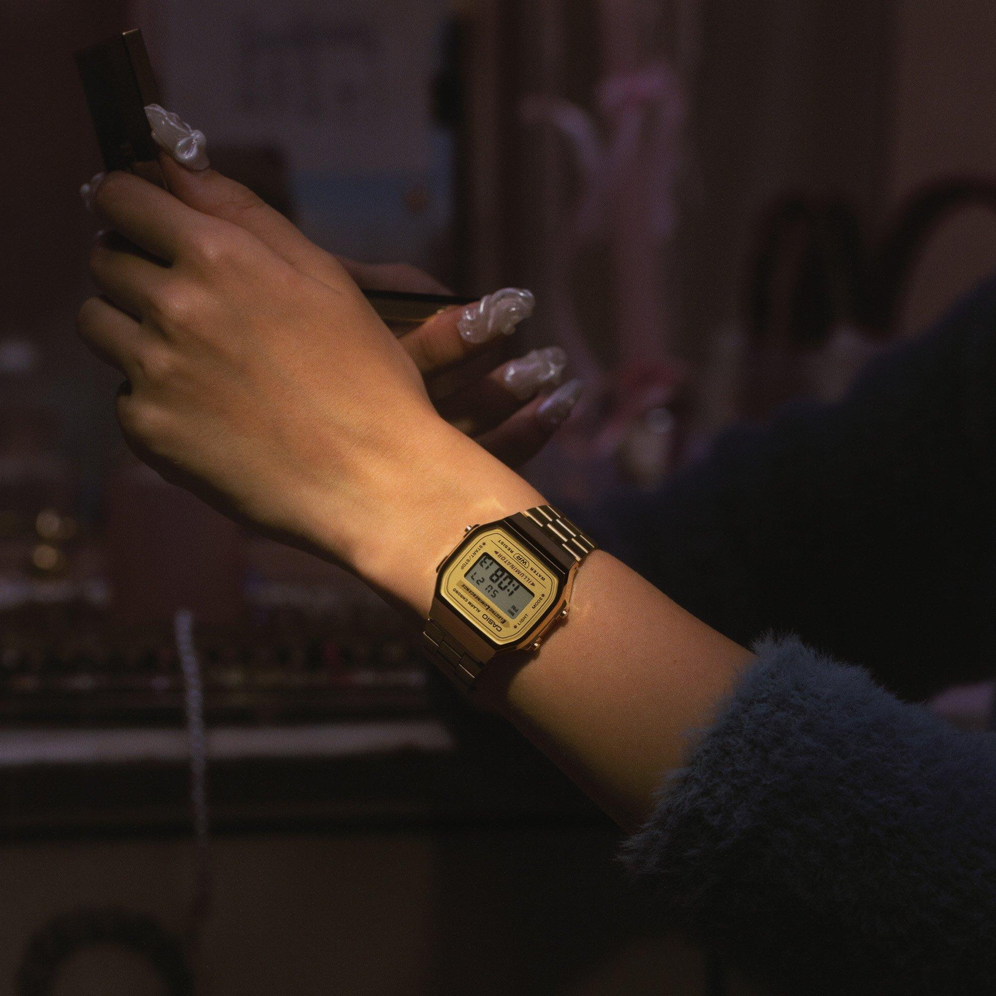 Gold - Casio - Adults Digital Watch - 10