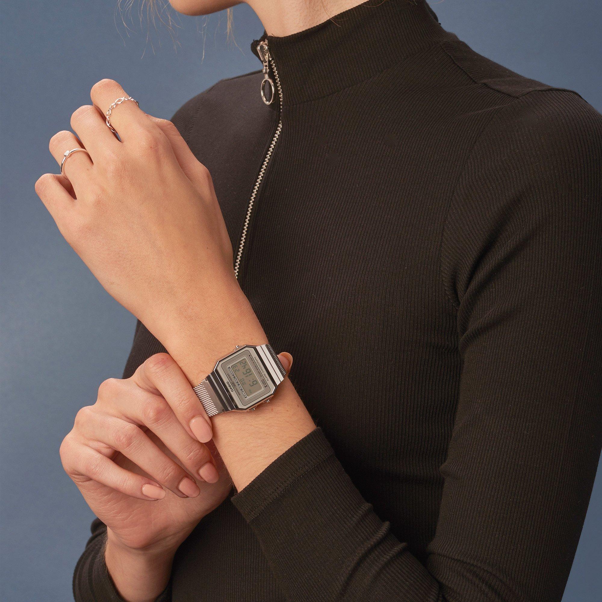 Silver - Casio - Adults Digital Watches - 6