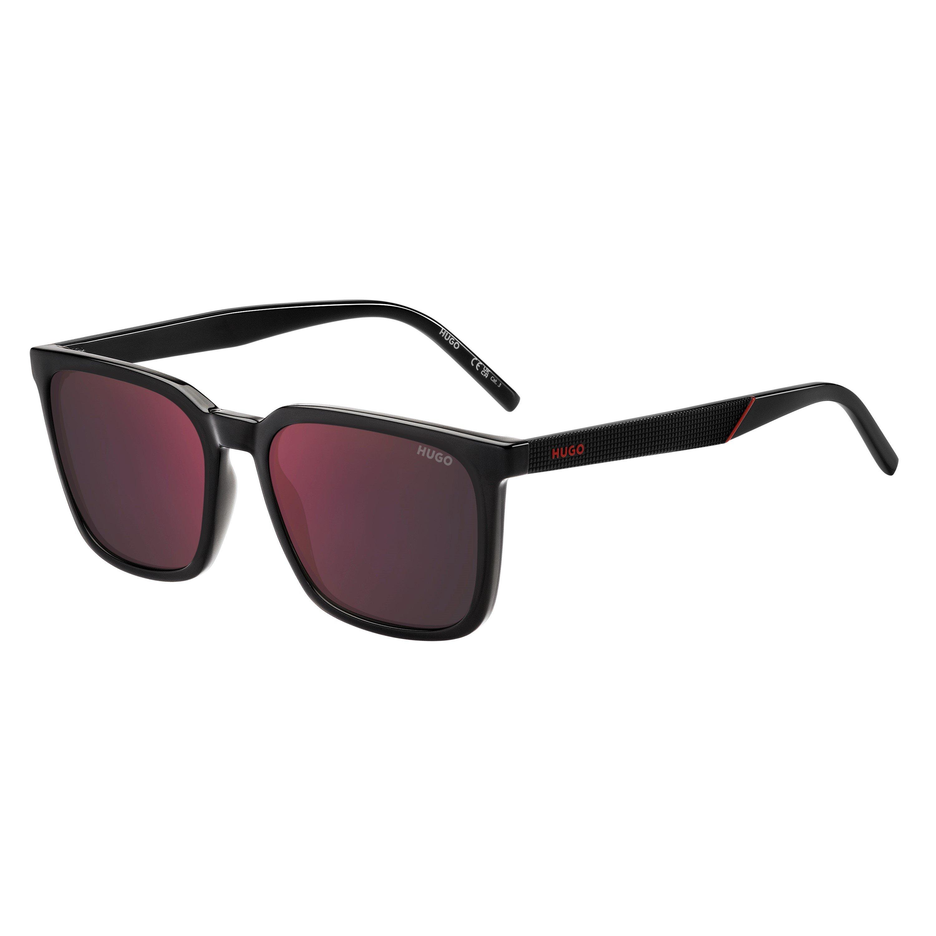 Hugo Men's Round Sunglasses - Grey - 55 cm