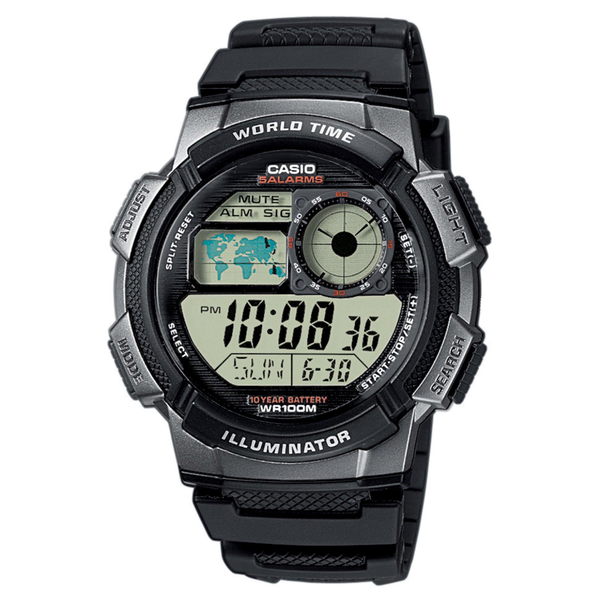 Grey/Black - Casio - Men's Digital Watch
