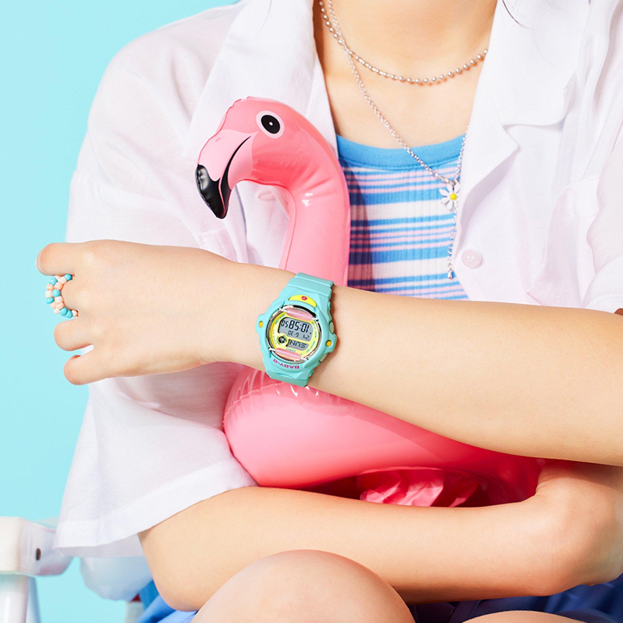 Blue - Casio - Unisex Adults Digital Watch - 2