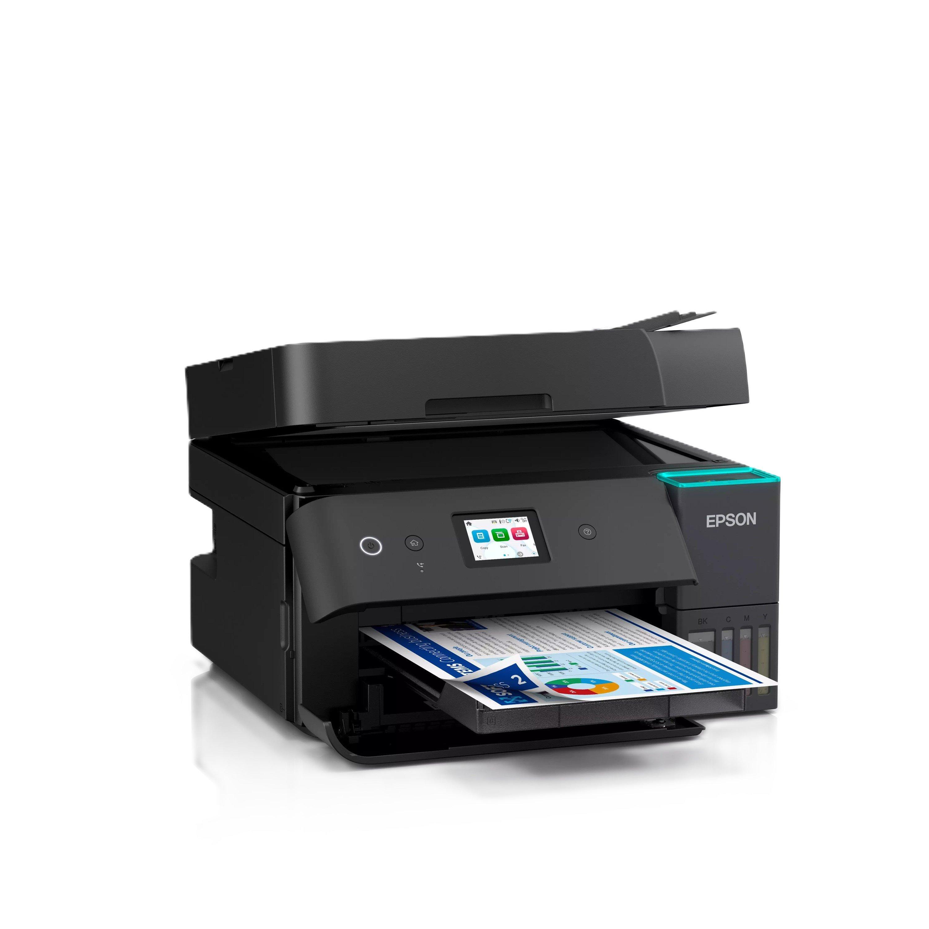 Sort - Epson - EcoTank ET-4950 A4 Multifunction Wi-Fi Ink Tank Printer With Up To 3 Years Of Ink Included - 3