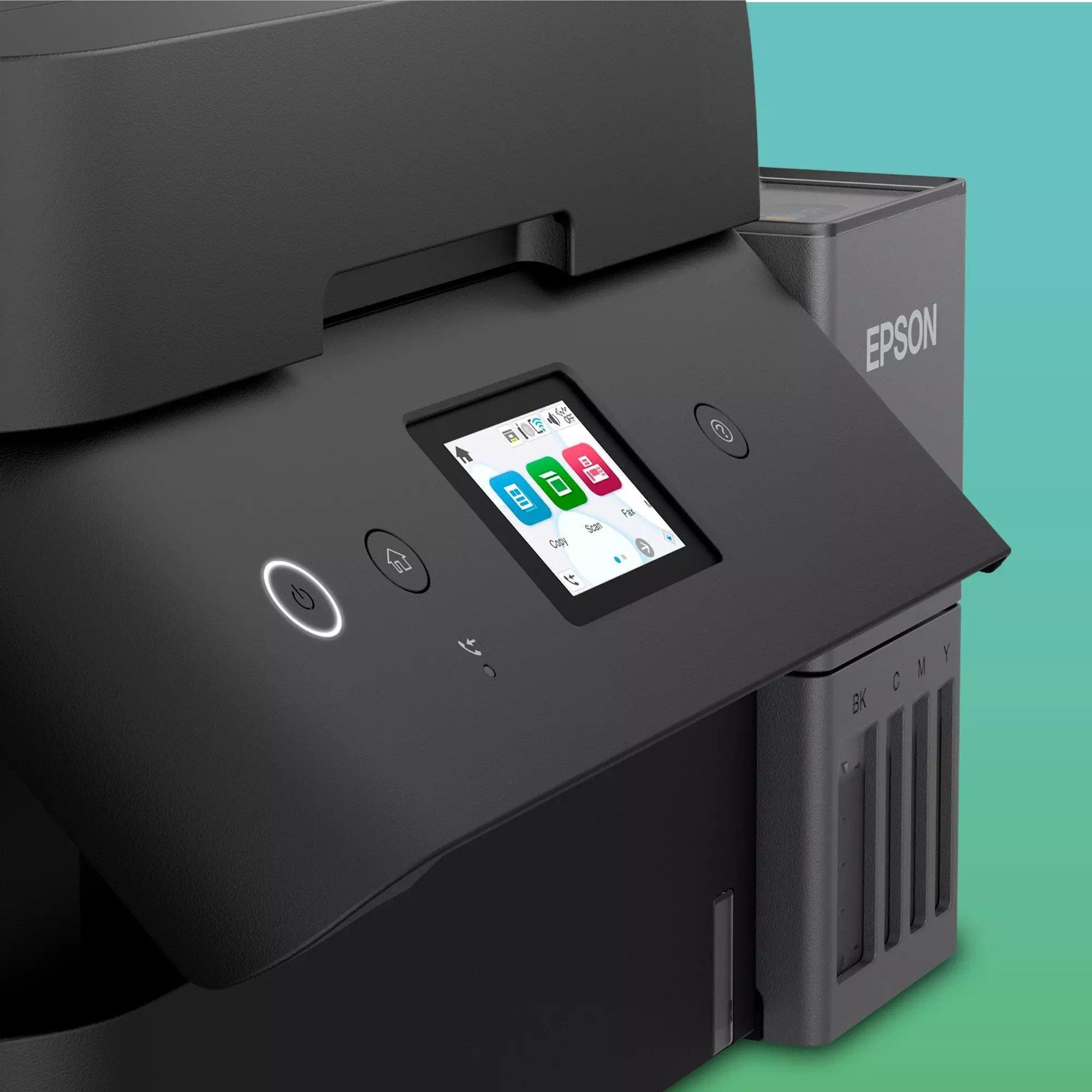 Sort - Epson - EcoTank ET-4950 A4 Multifunction Wi-Fi Ink Tank Printer With Up To 3 Years Of Ink Included - 6