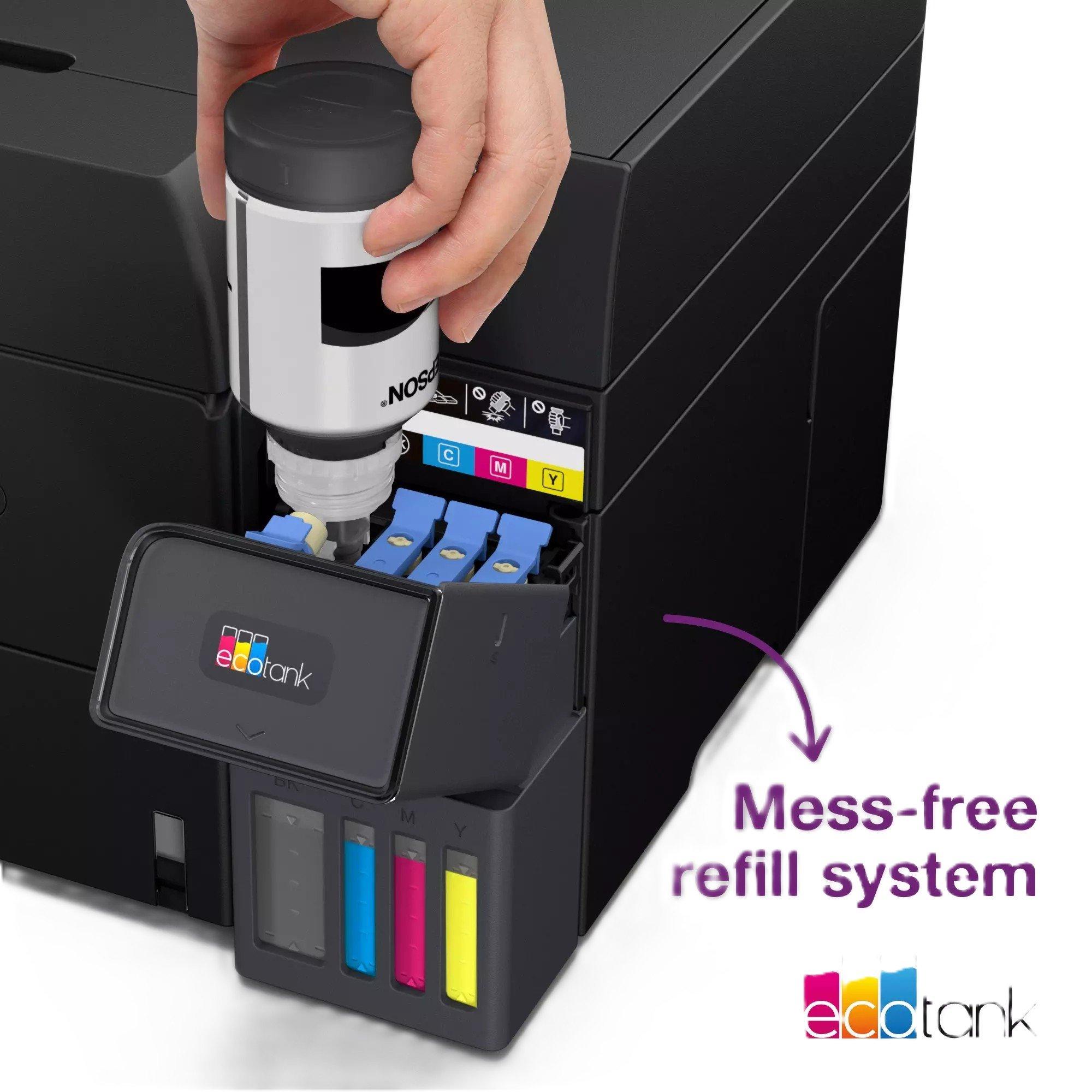 Sort - Epson - EcoTank ET-4950 A4 Multifunction Wi-Fi Ink Tank Printer With Up To 3 Years Of Ink Included - 8