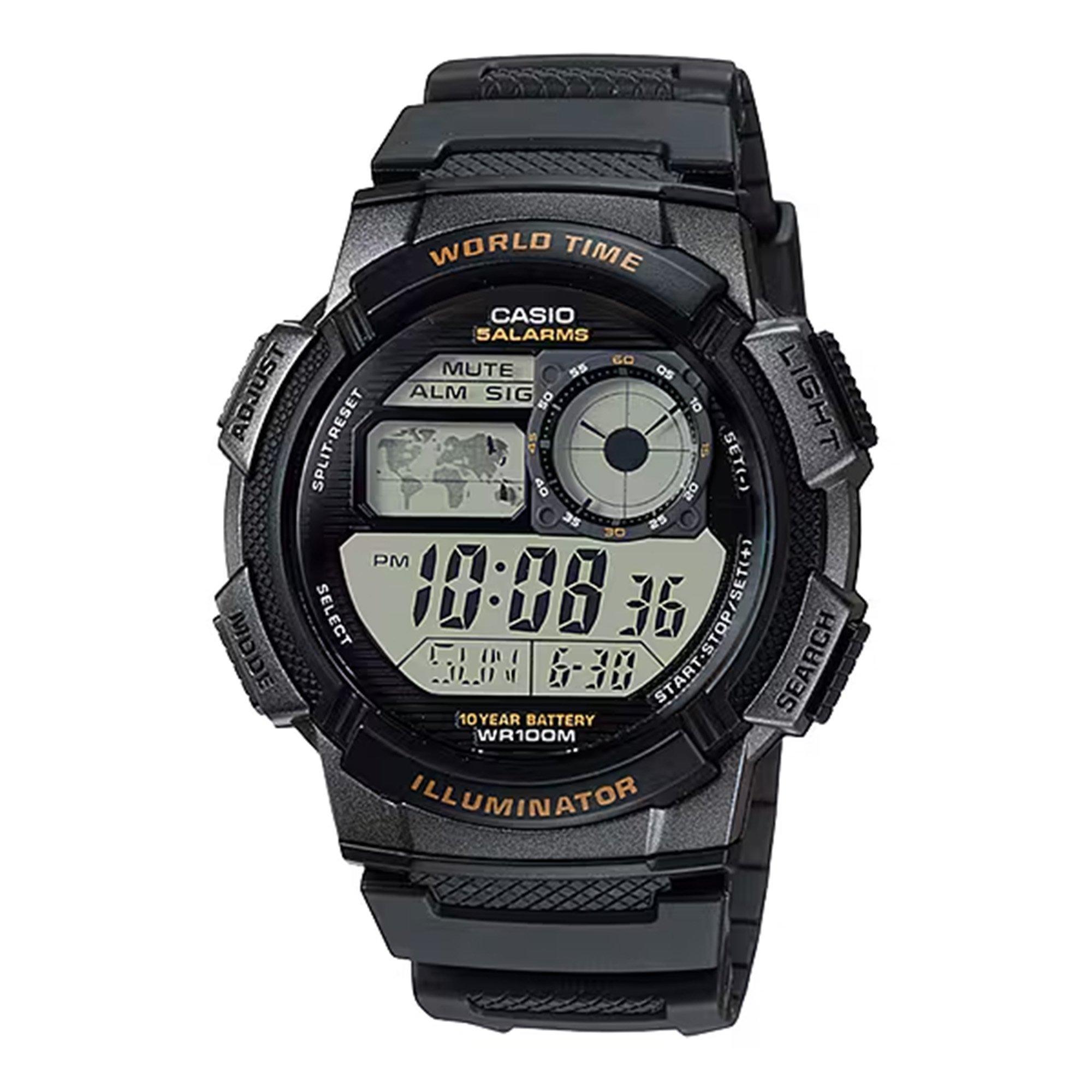 Black - Casio - Men's Digital Watch
