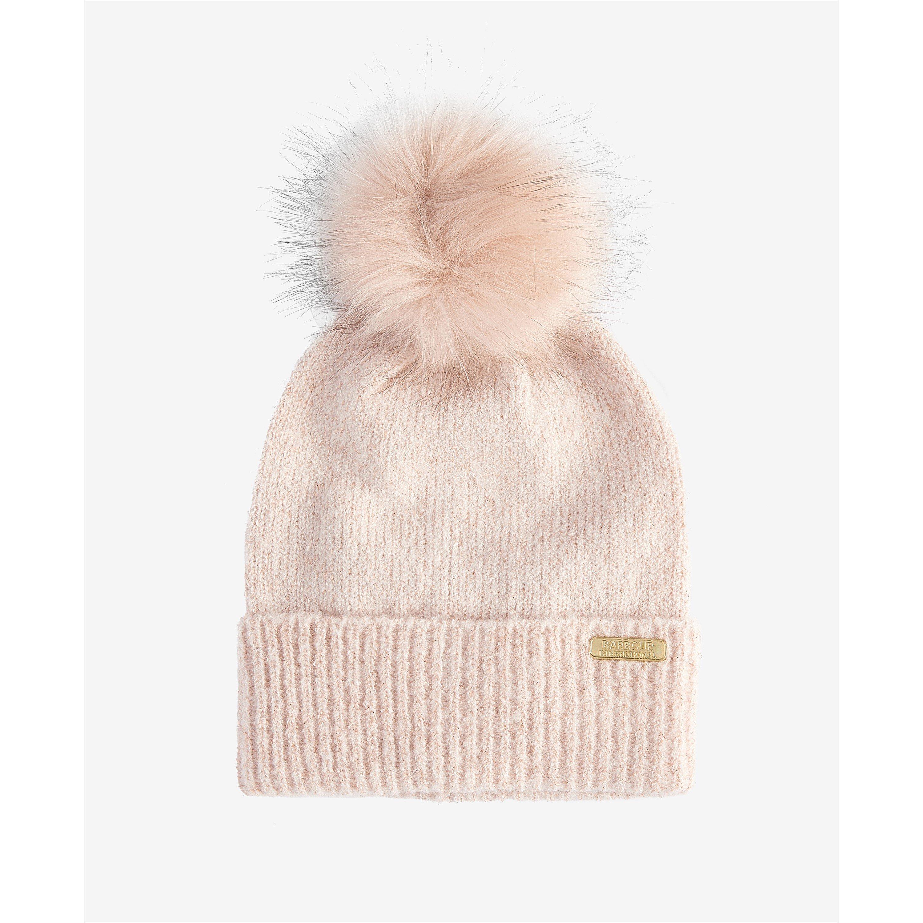 Pink - Barbour International - Sparkle Beanie & Scarf Gift Set - 3