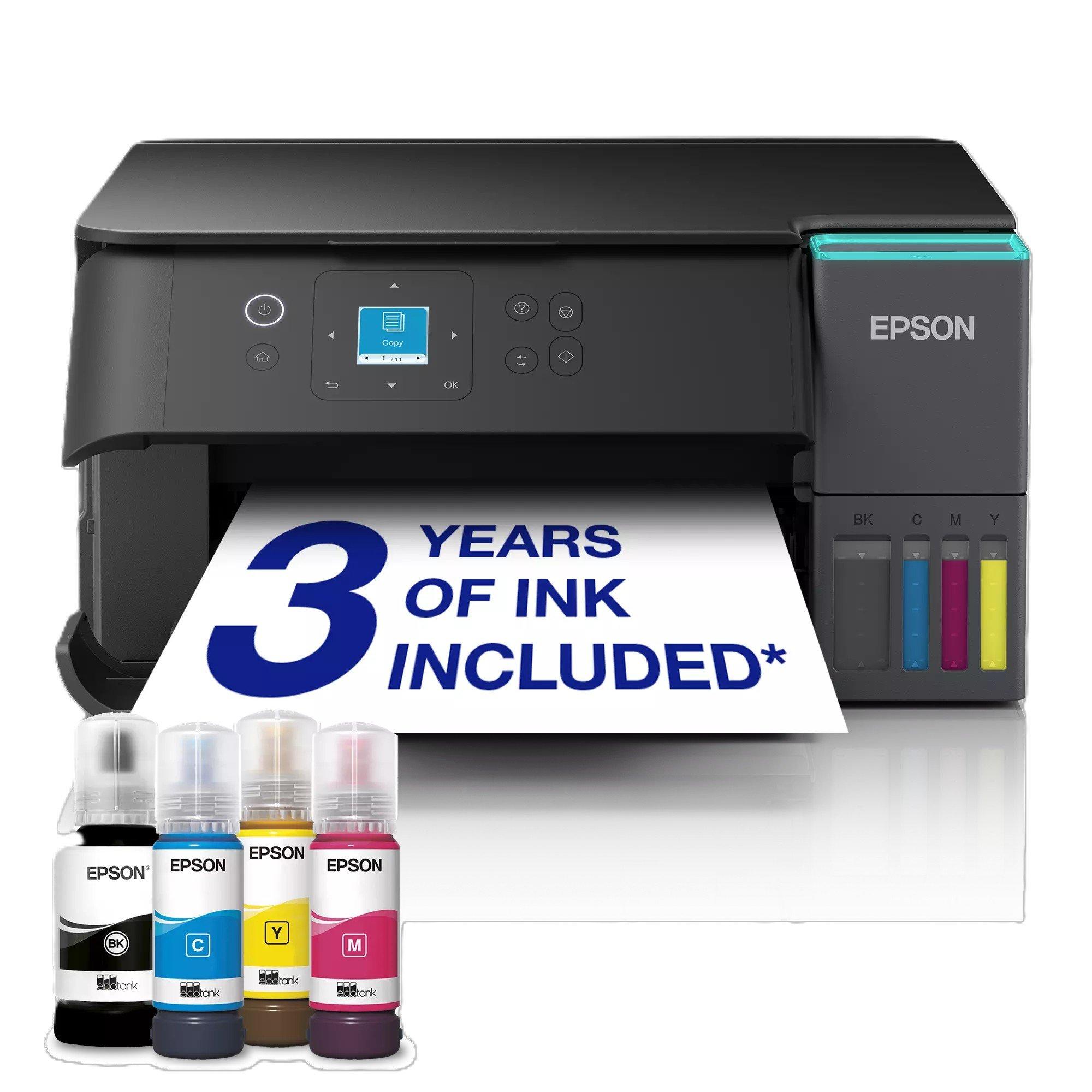Black - Epson - EcoTank ET-2950 A4 Multifunction Wi-Fi Ink Tank Printer With Up To 3 Years Of Ink Included - 1