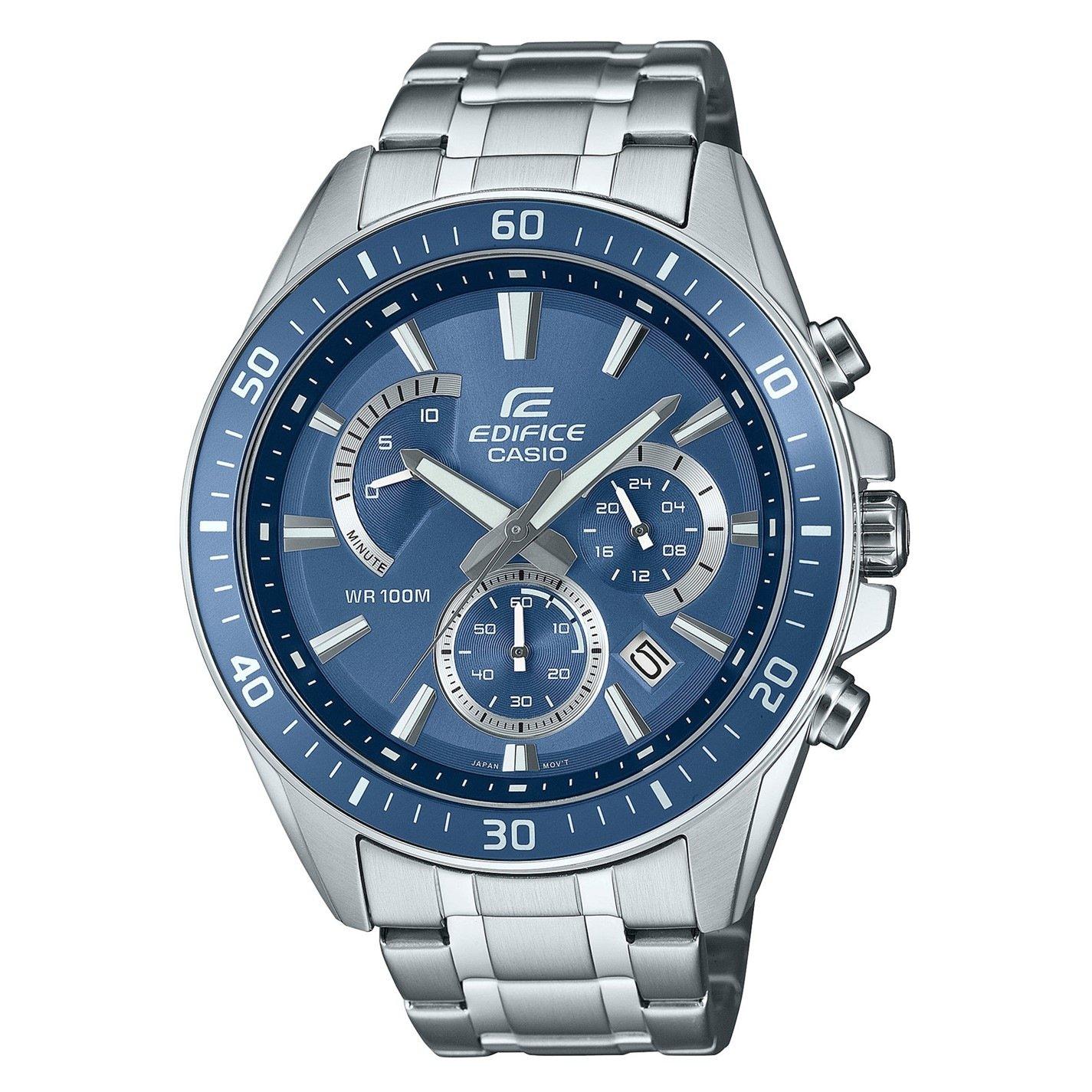 Blue/Silver - Casio - Men's Digital Watch - 1