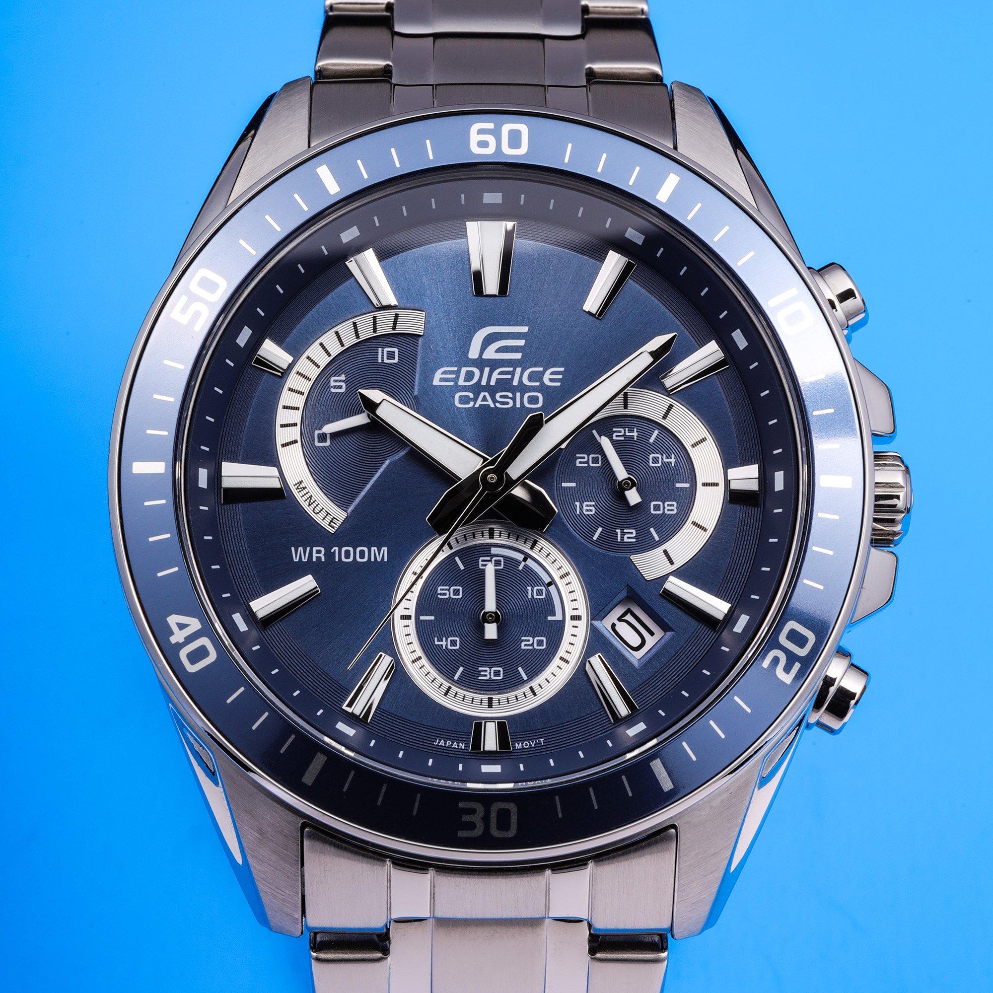 Blue/Silver - Casio - Men's Digital Watch - 2