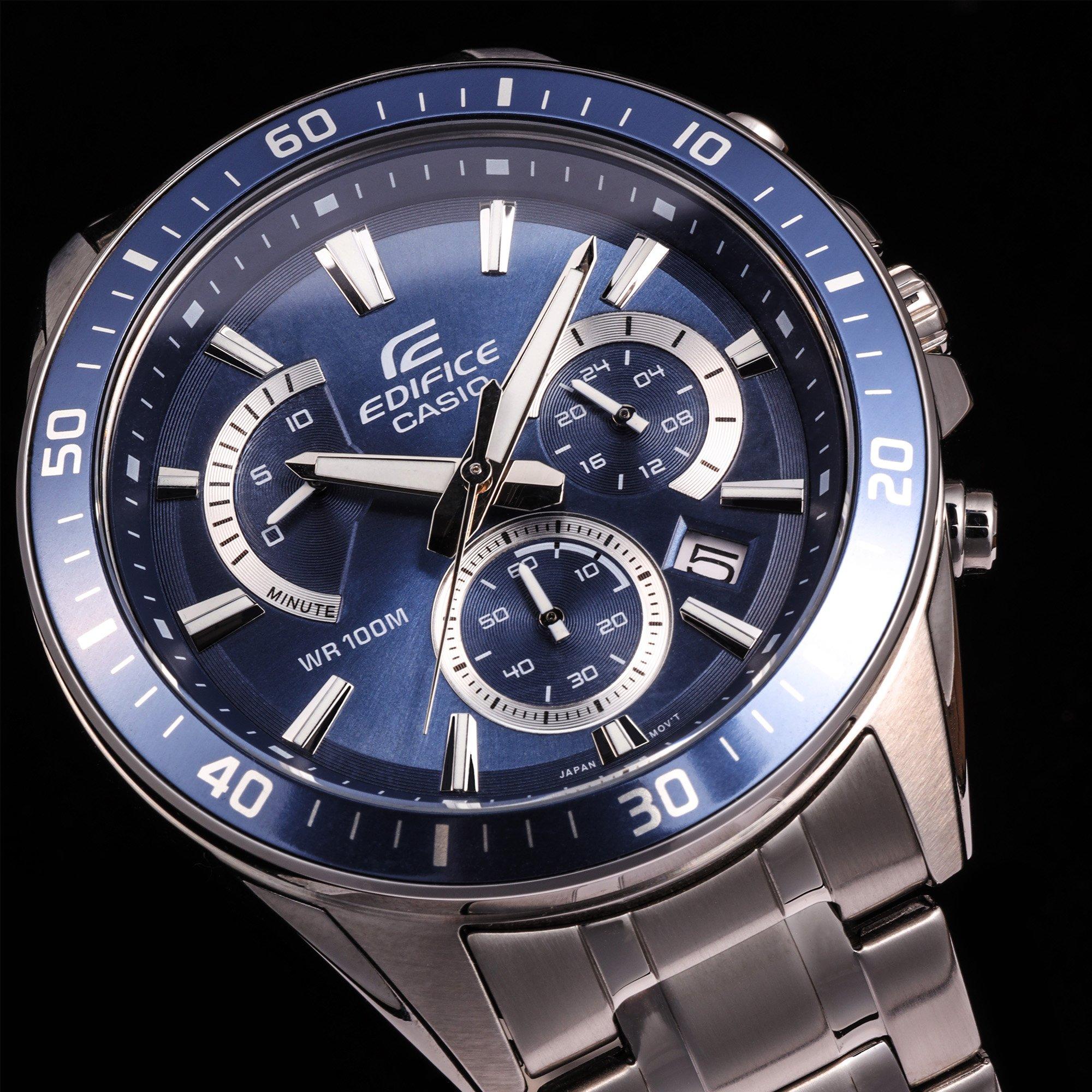 Blue/Silver - Casio - Men's Digital Watch - 3