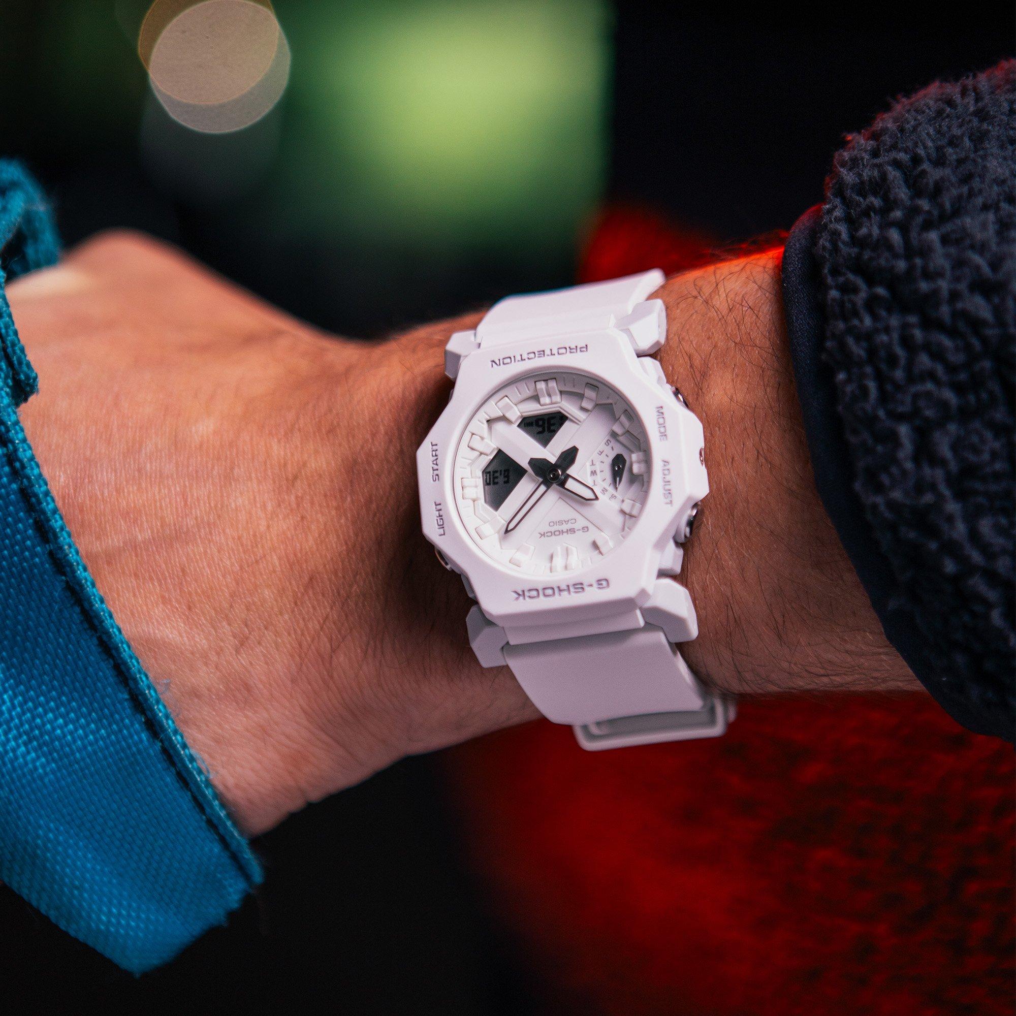 White - G Shock - Unisex Adults Digital Watch - 5