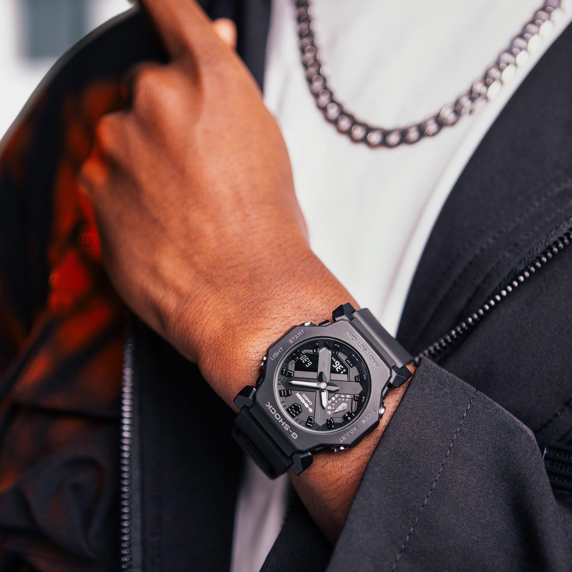 Zwart - G Shock - Unisex Adults Digital Watch - 5