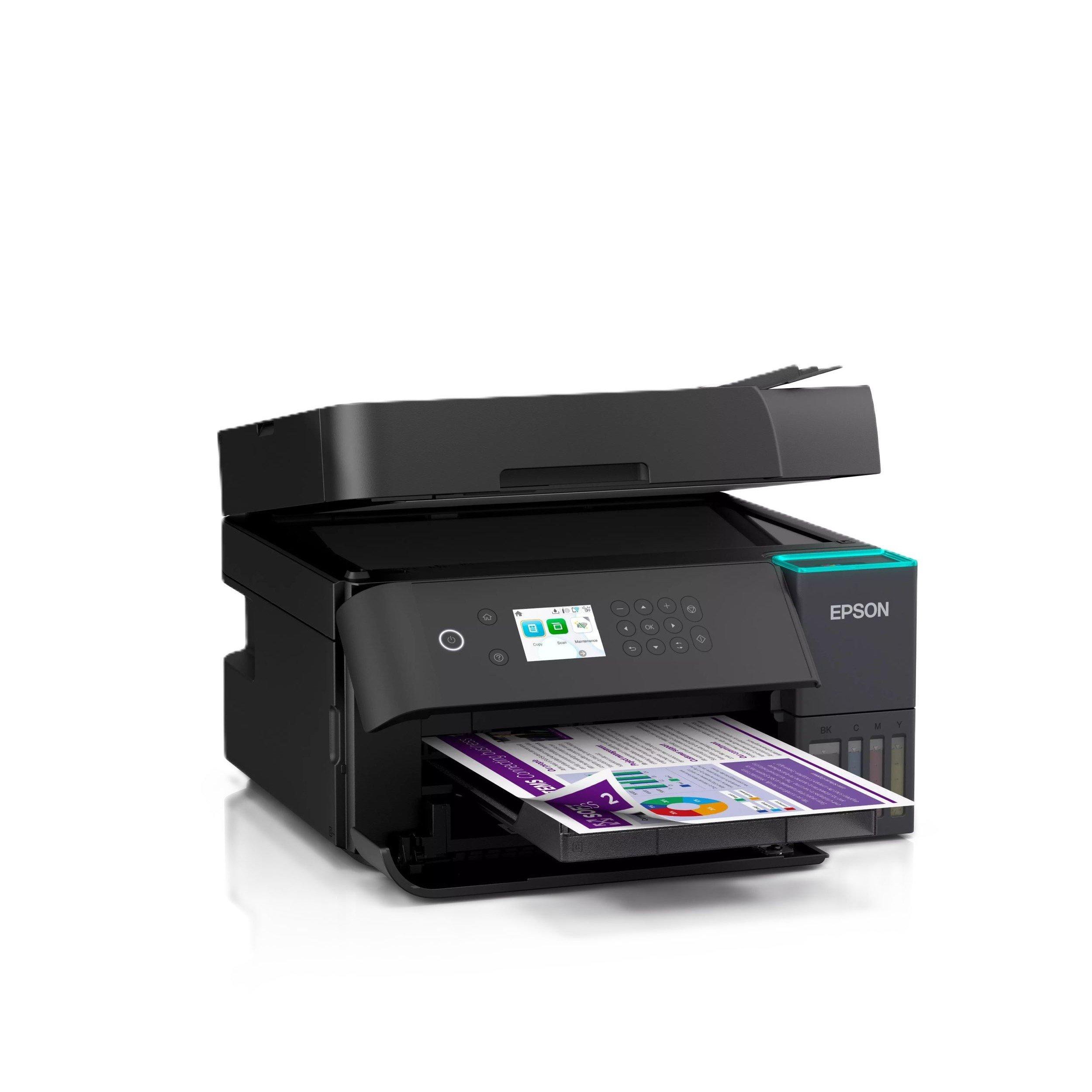 Schwarz - Epson - EcoTank ET-3950 A4 Multifunction Wi-Fi Ink Tank Printer With Up To 3 Years Of Ink Included - 2