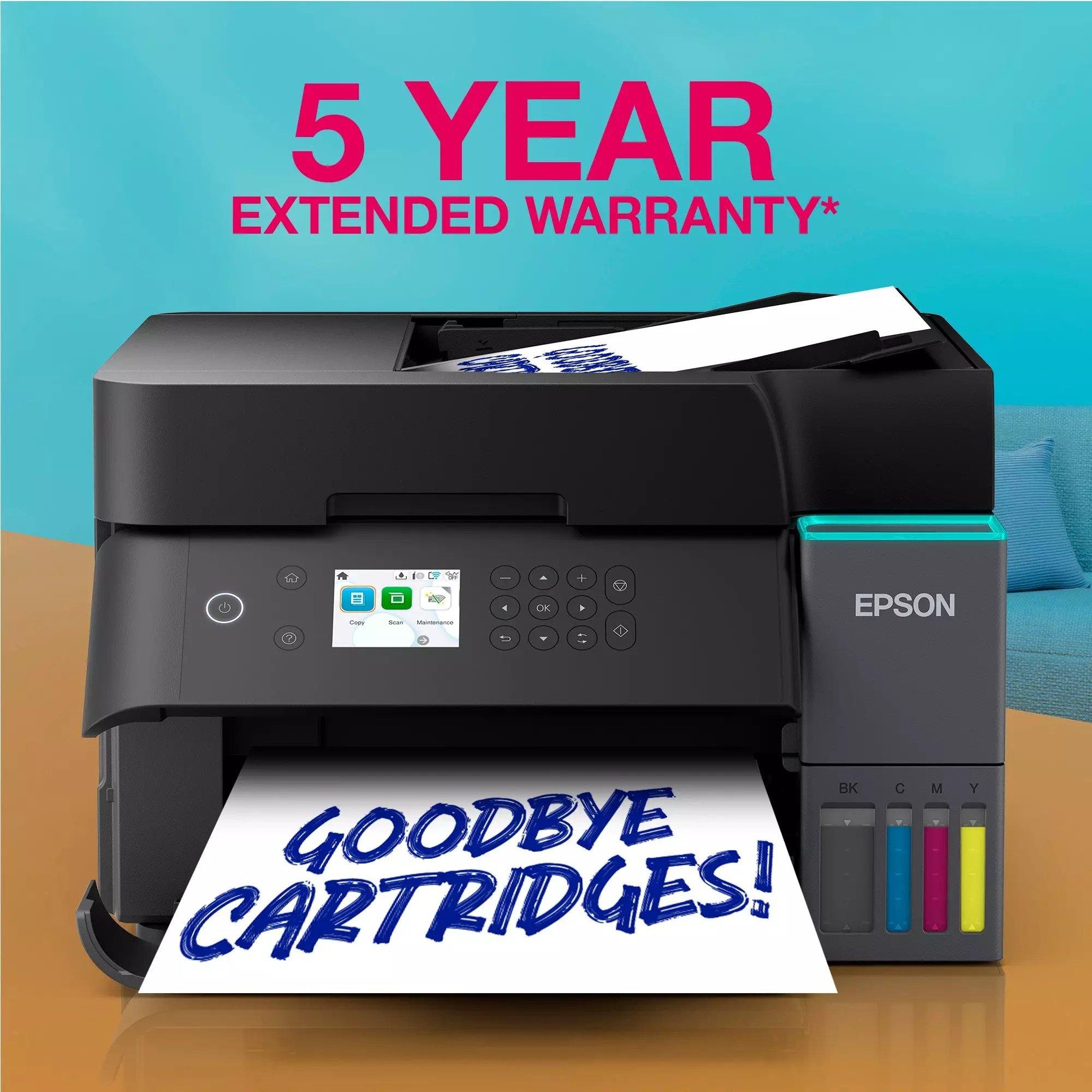 Schwarz - Epson - EcoTank ET-3950 A4 Multifunction Wi-Fi Ink Tank Printer With Up To 3 Years Of Ink Included - 13