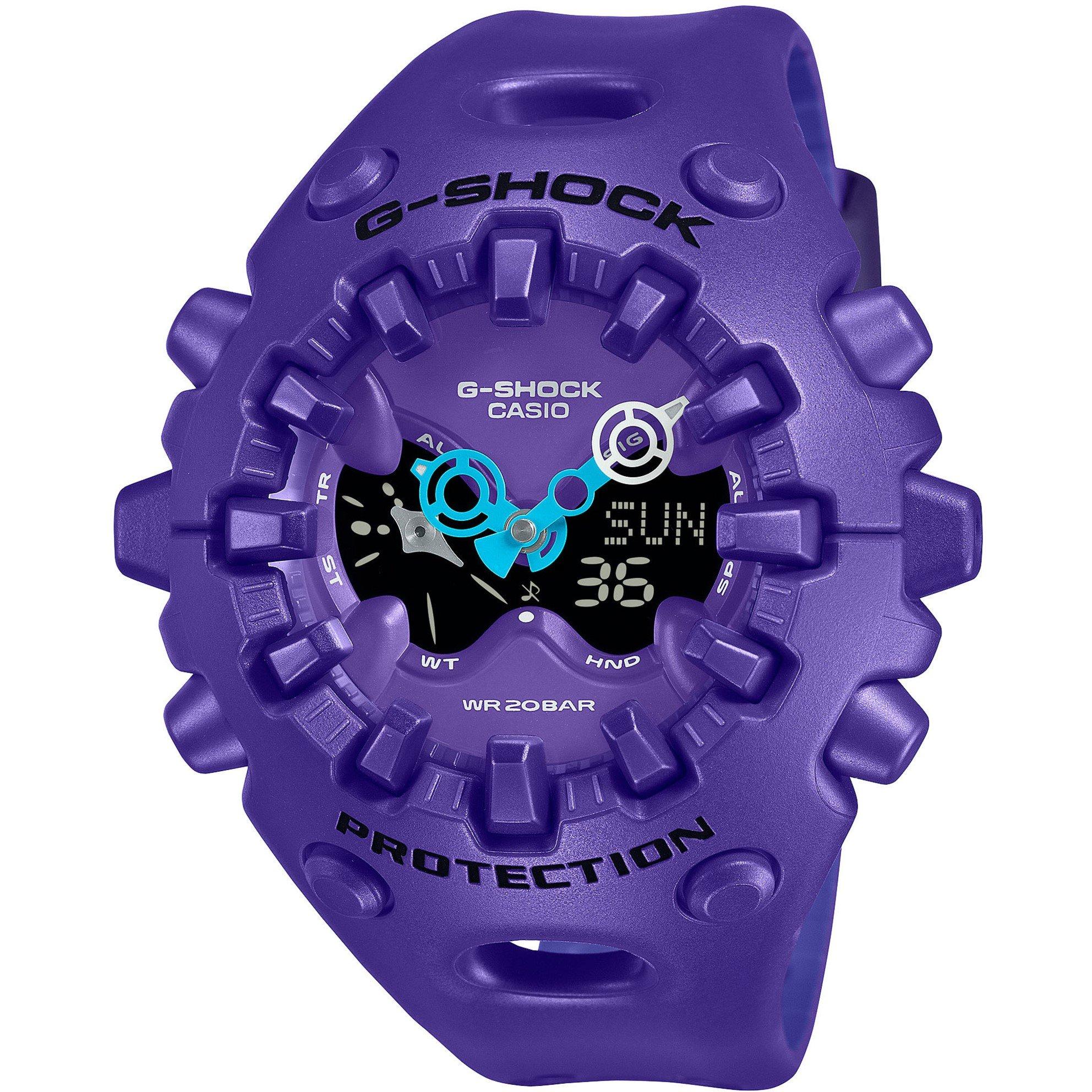 G Shock Men's Digital Watch - Purple - Size 49.1 × 58.2 × 19.6 mm