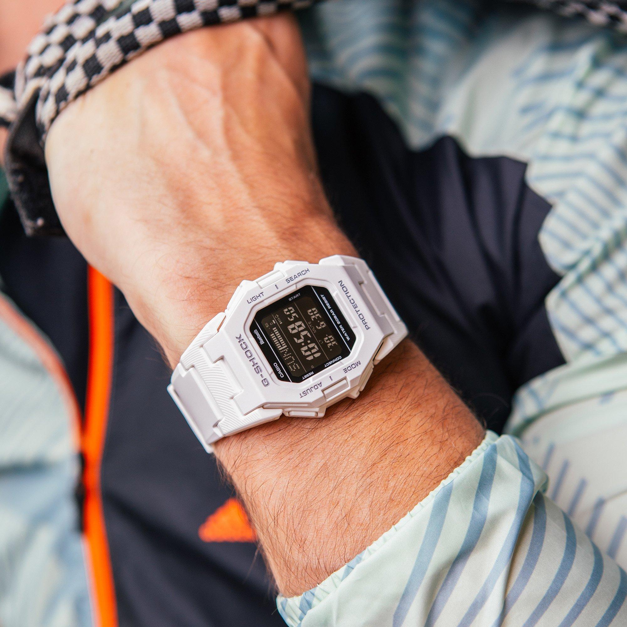 White - G Shock - Adults Digital Watch - 4