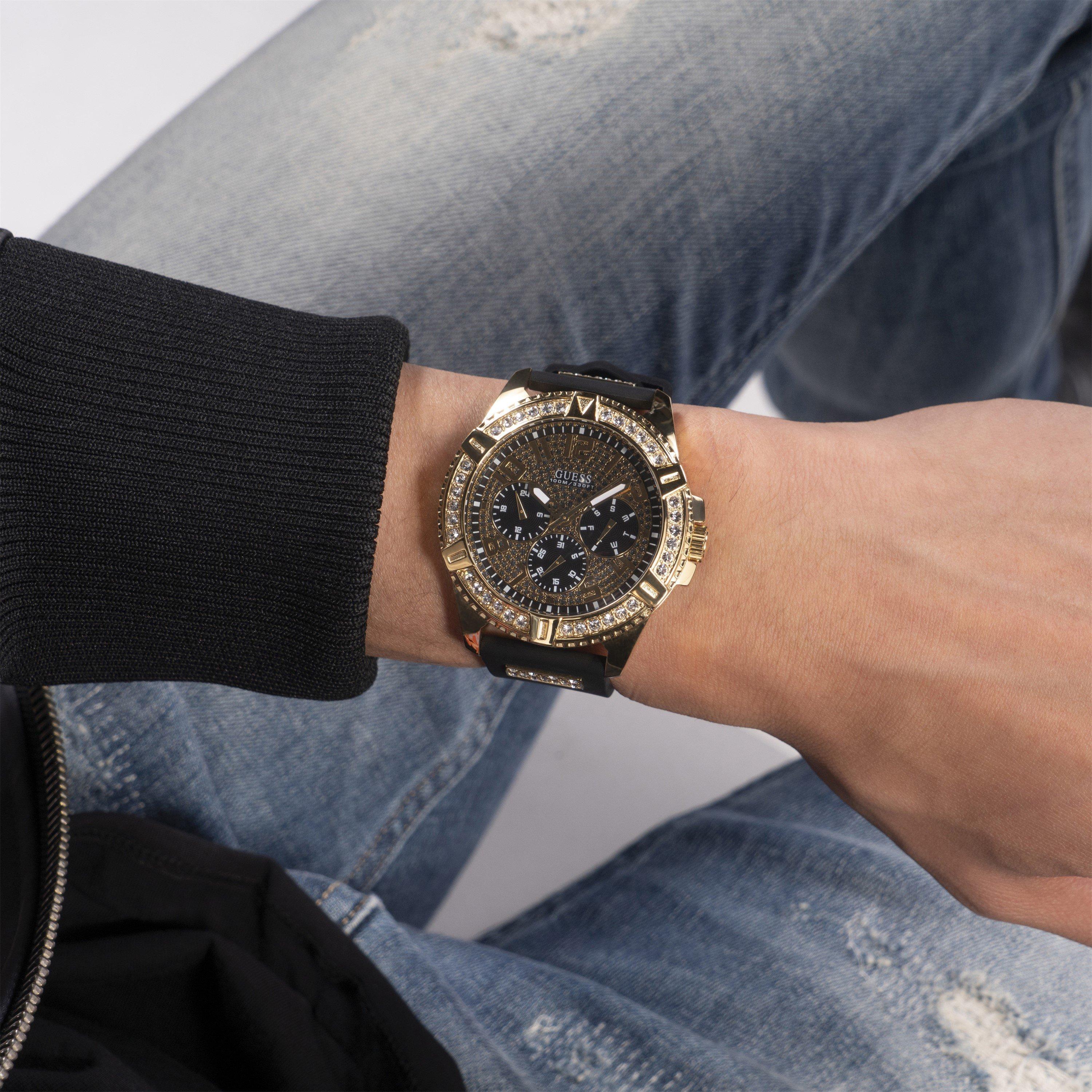 Black/Gold - Guess - GesJwl Wtch Sn71 - 3