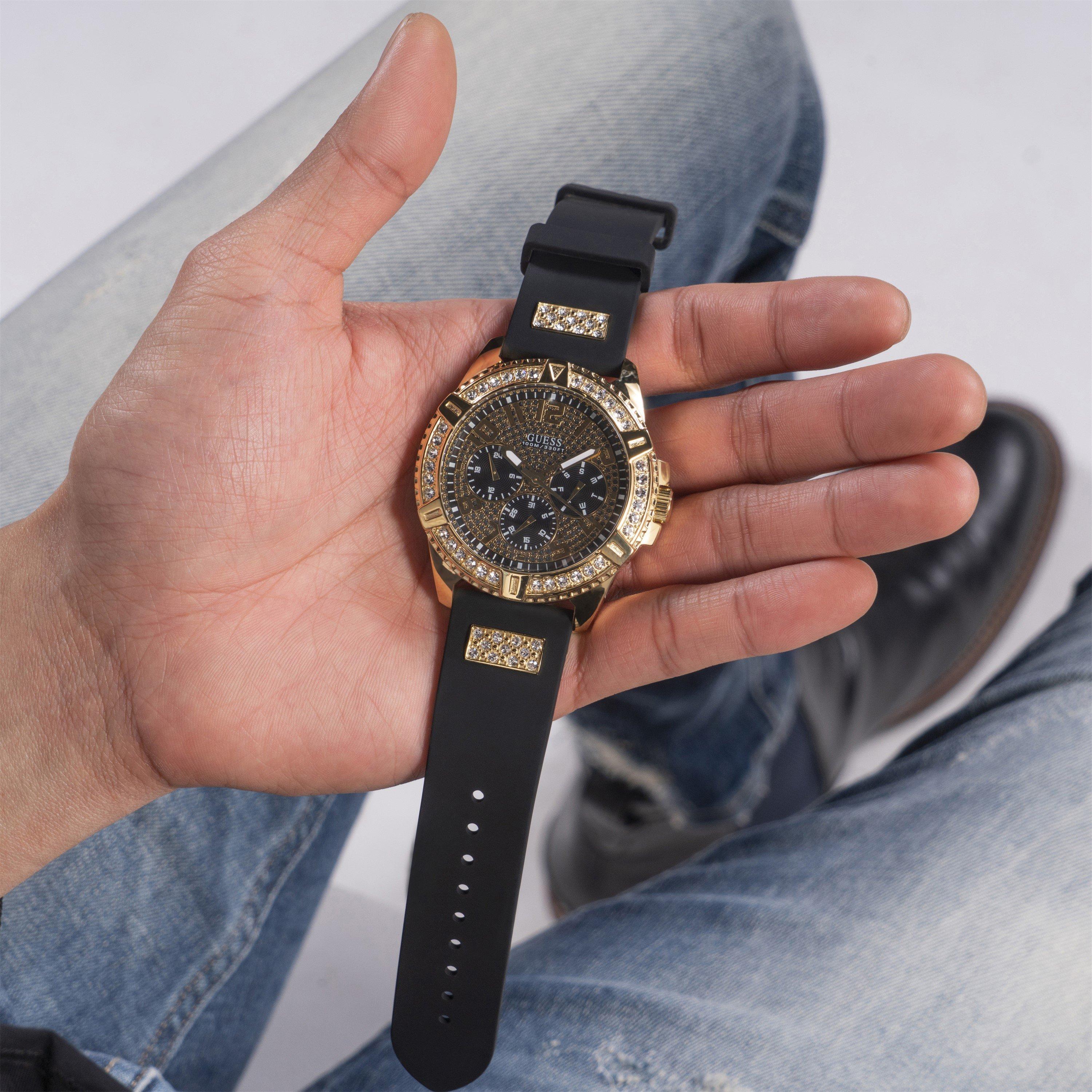 Black/Gold - Guess - GesJwl Wtch Sn71 - 4