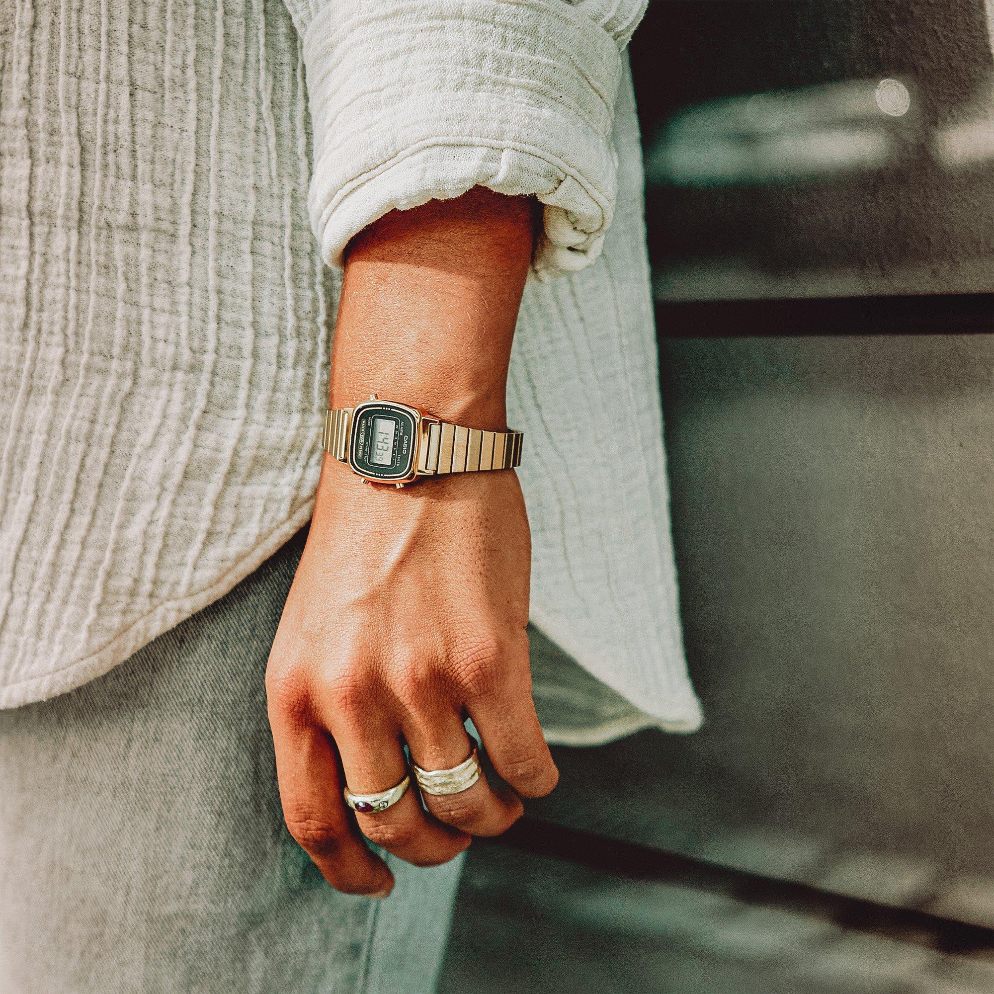 Gold - Casio - Adults Digital Watches - 2