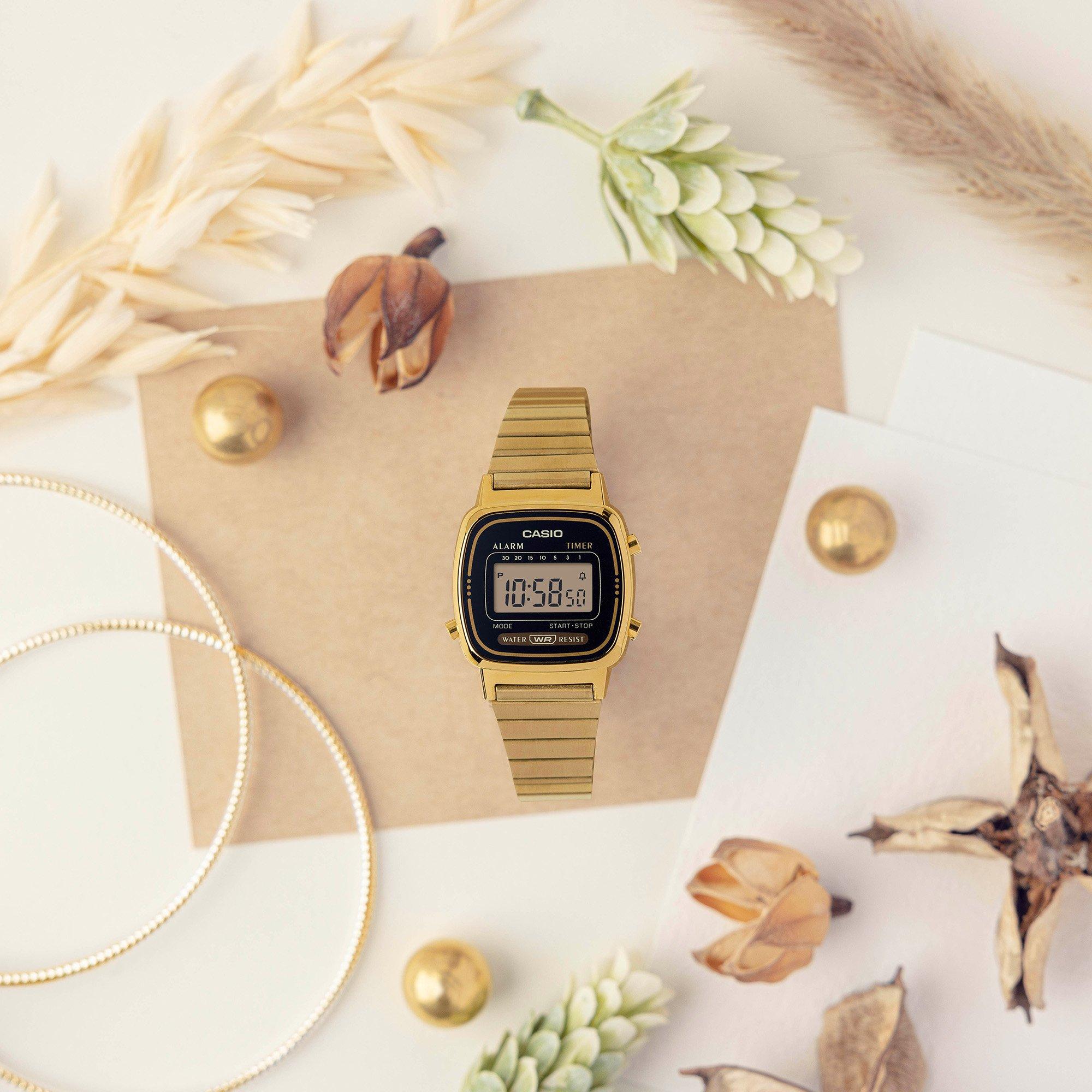 Gold - Casio - Adults Digital Watches - 3