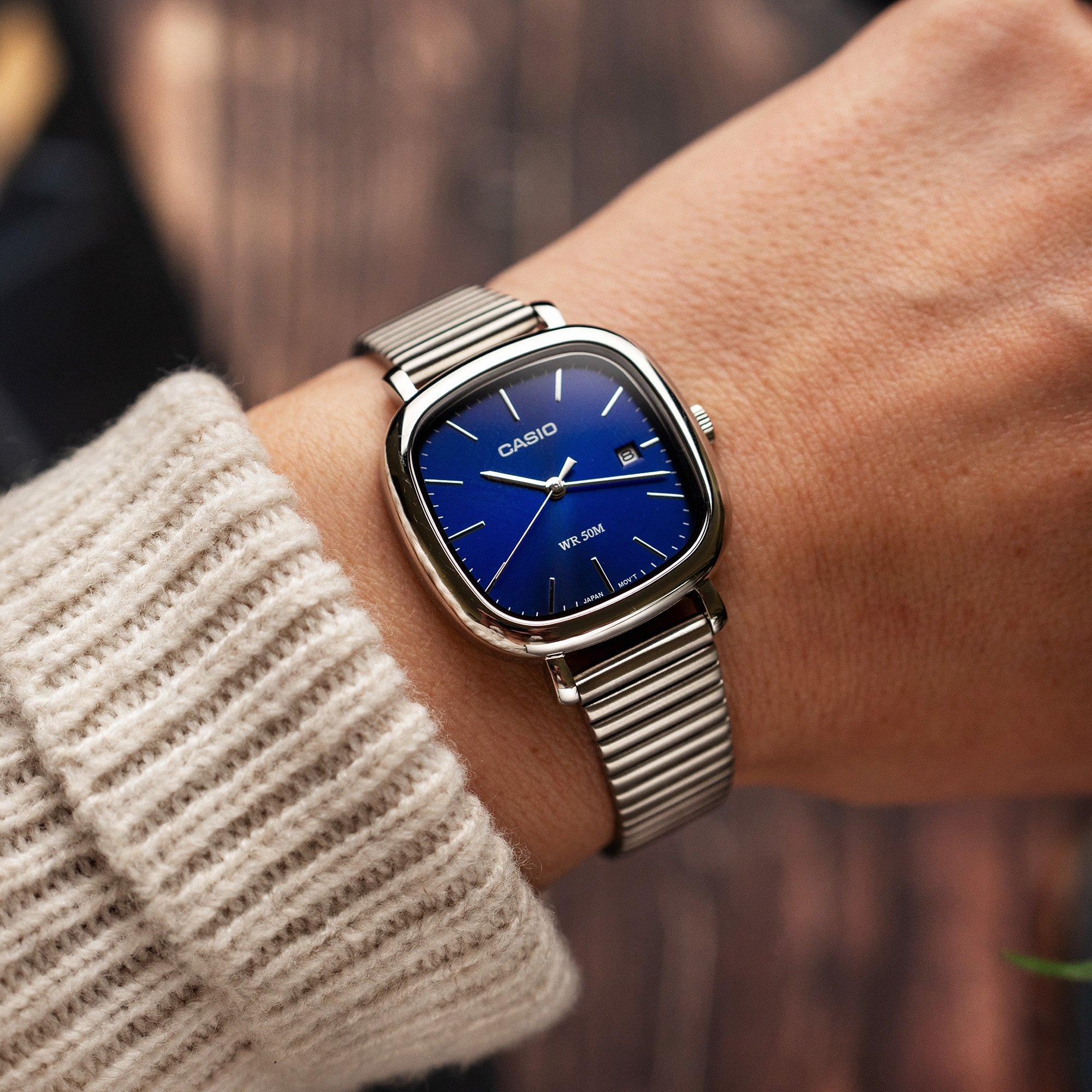 Blue/Silver - Casio - Men's Digital Watch - 3