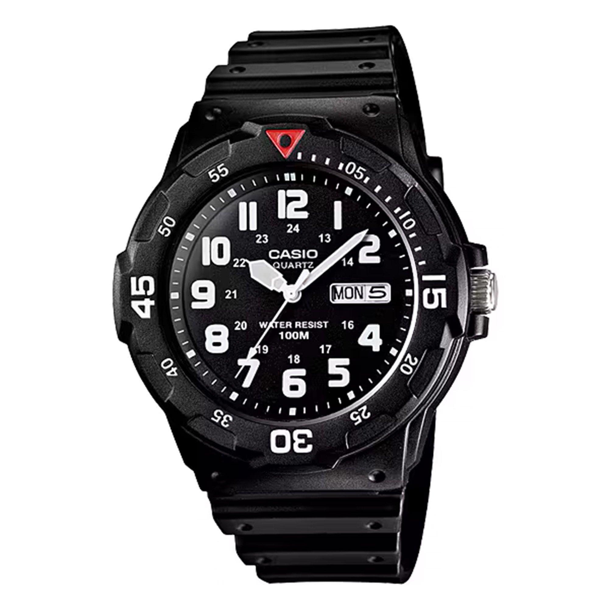 Casio Men's Digital Watch - Black - 47.9 × 44.6 × 11.6 mm