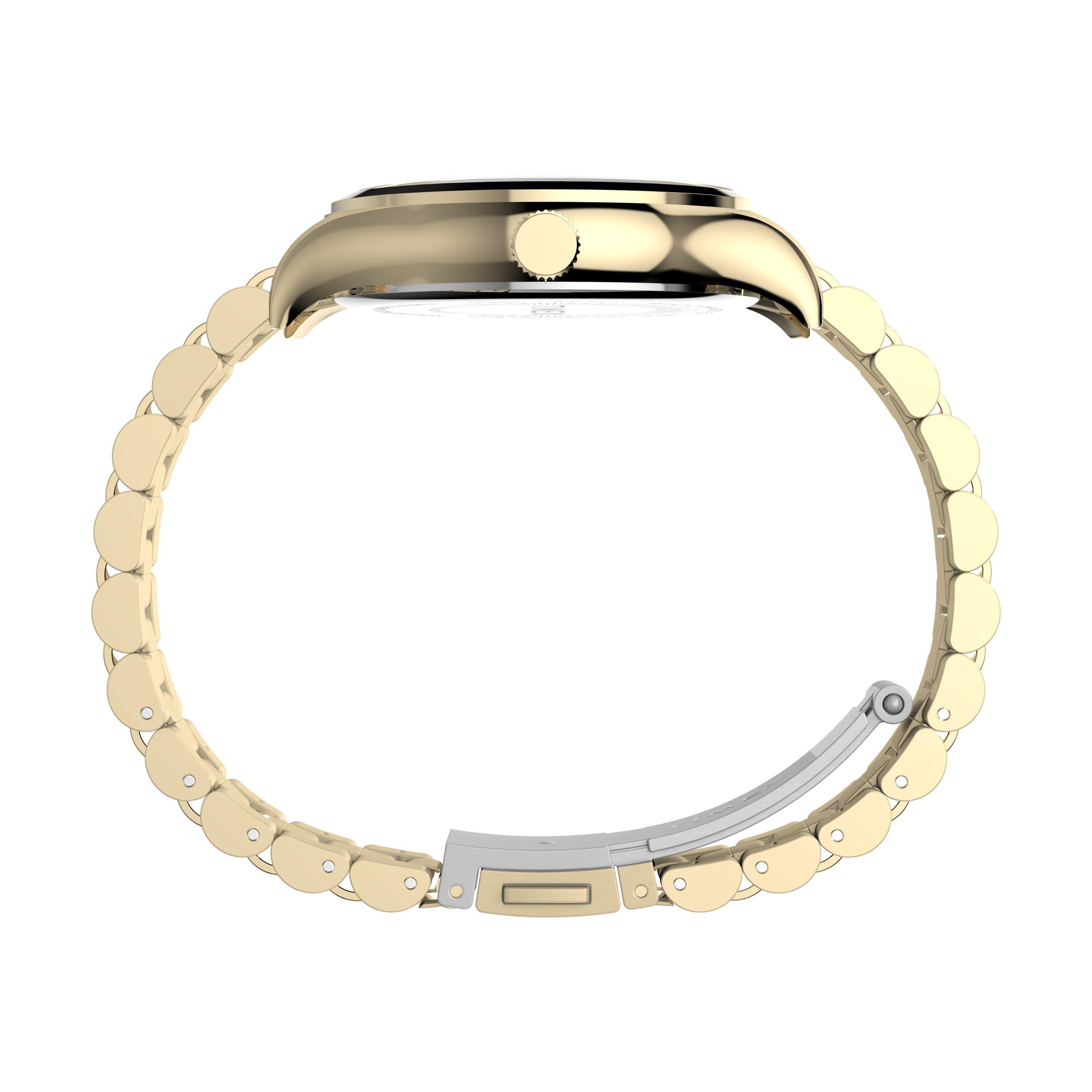 Bianco/Oro tono - Timex - Legacy Quartz Watch - 2
