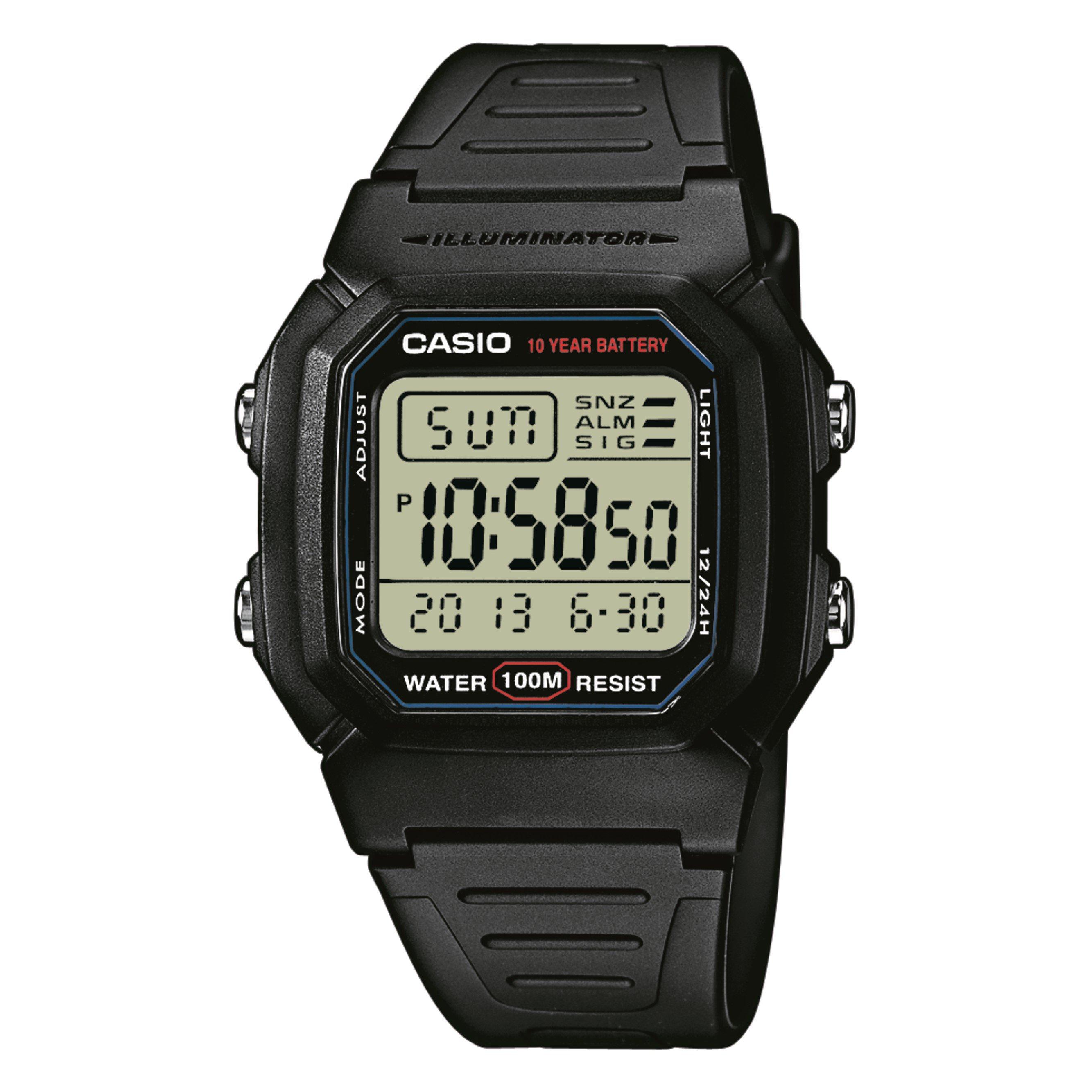 Black/Lcd - Casio - Men's Digital Watch