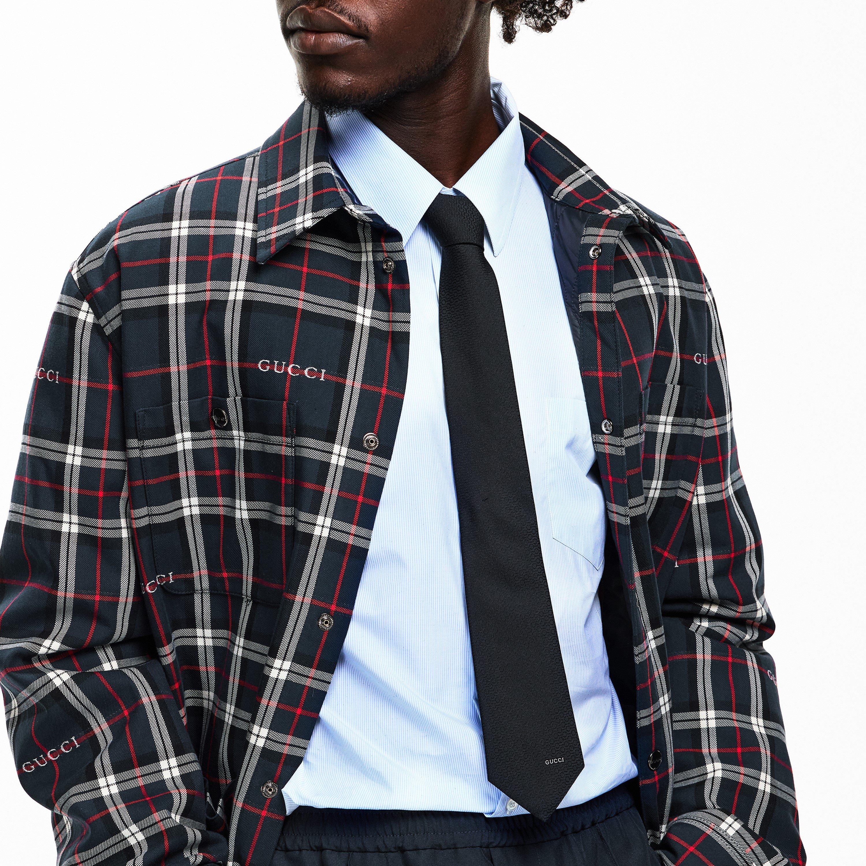 Black - Gucci - Men's Tie - 3