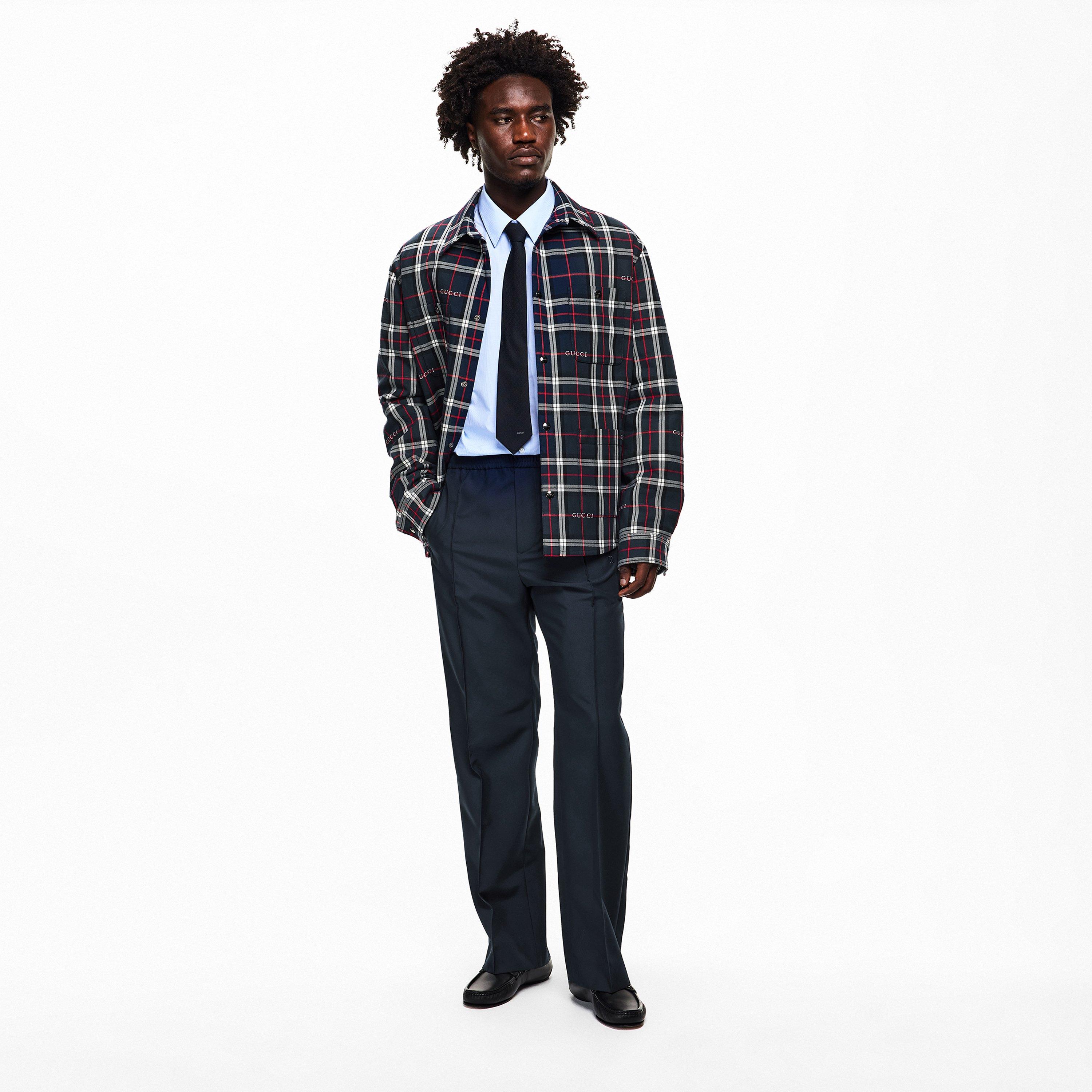 Black - Gucci - Men's Tie - 4