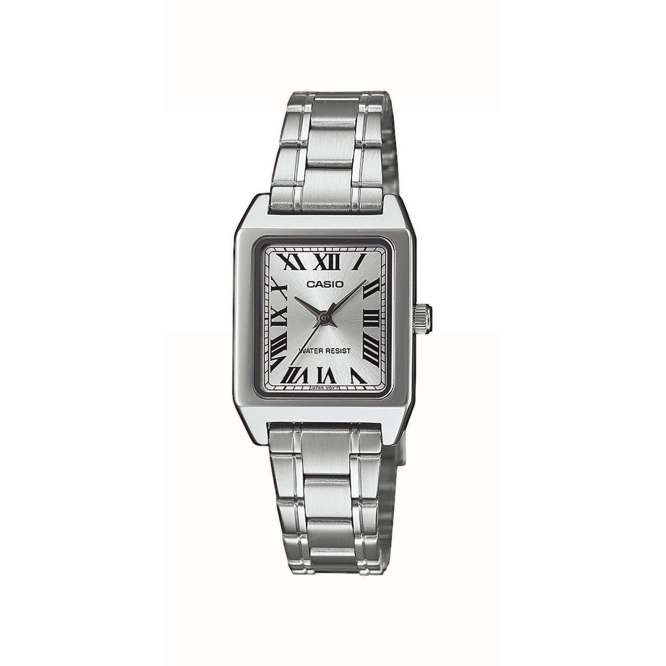 Casio Men's Digital Watch - Silver - 31 × 22 × 7.5 mm
