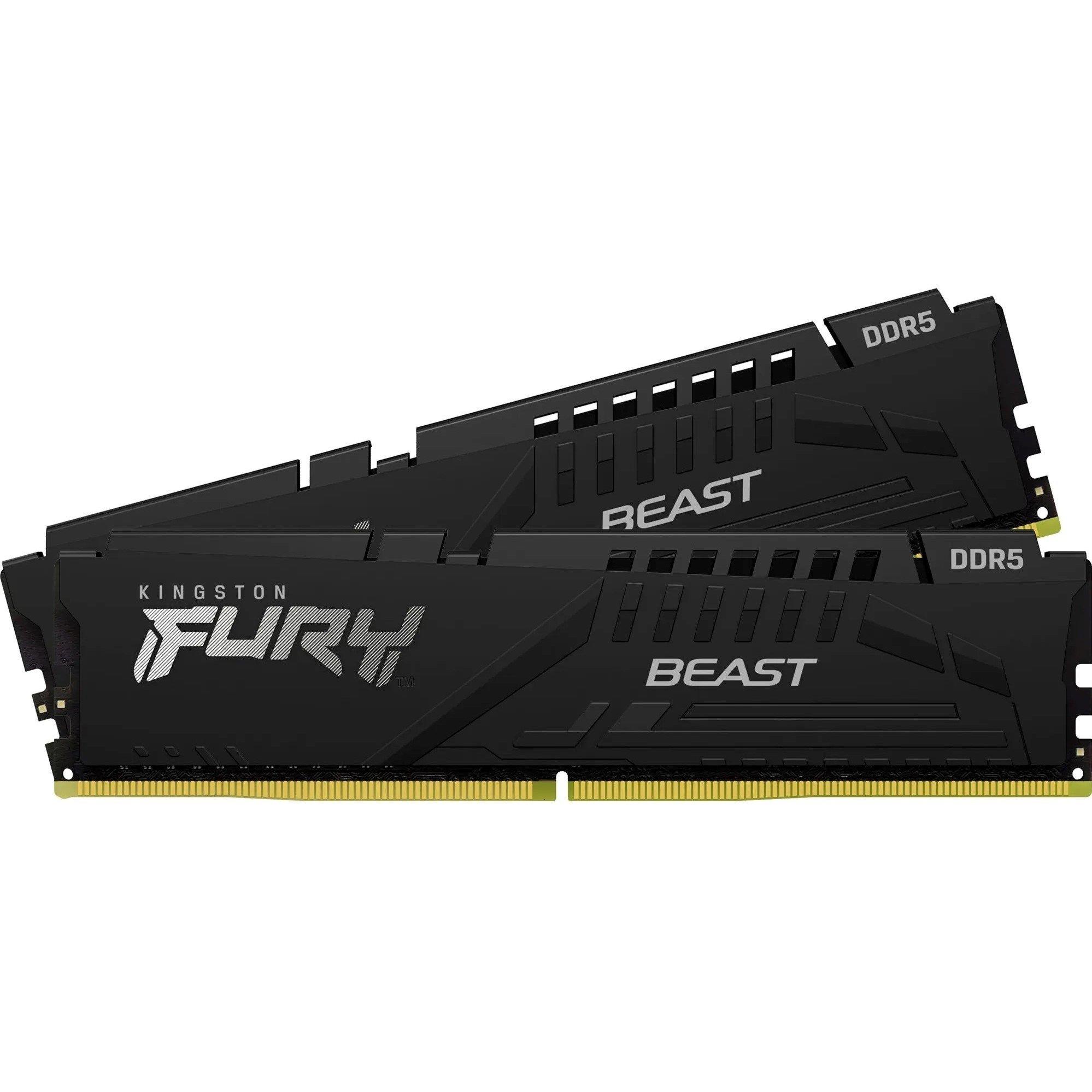 Kingston Technology  Fury Beast 32Gb Ddr5 5600Mhz Pc Ram For Gaming - Black