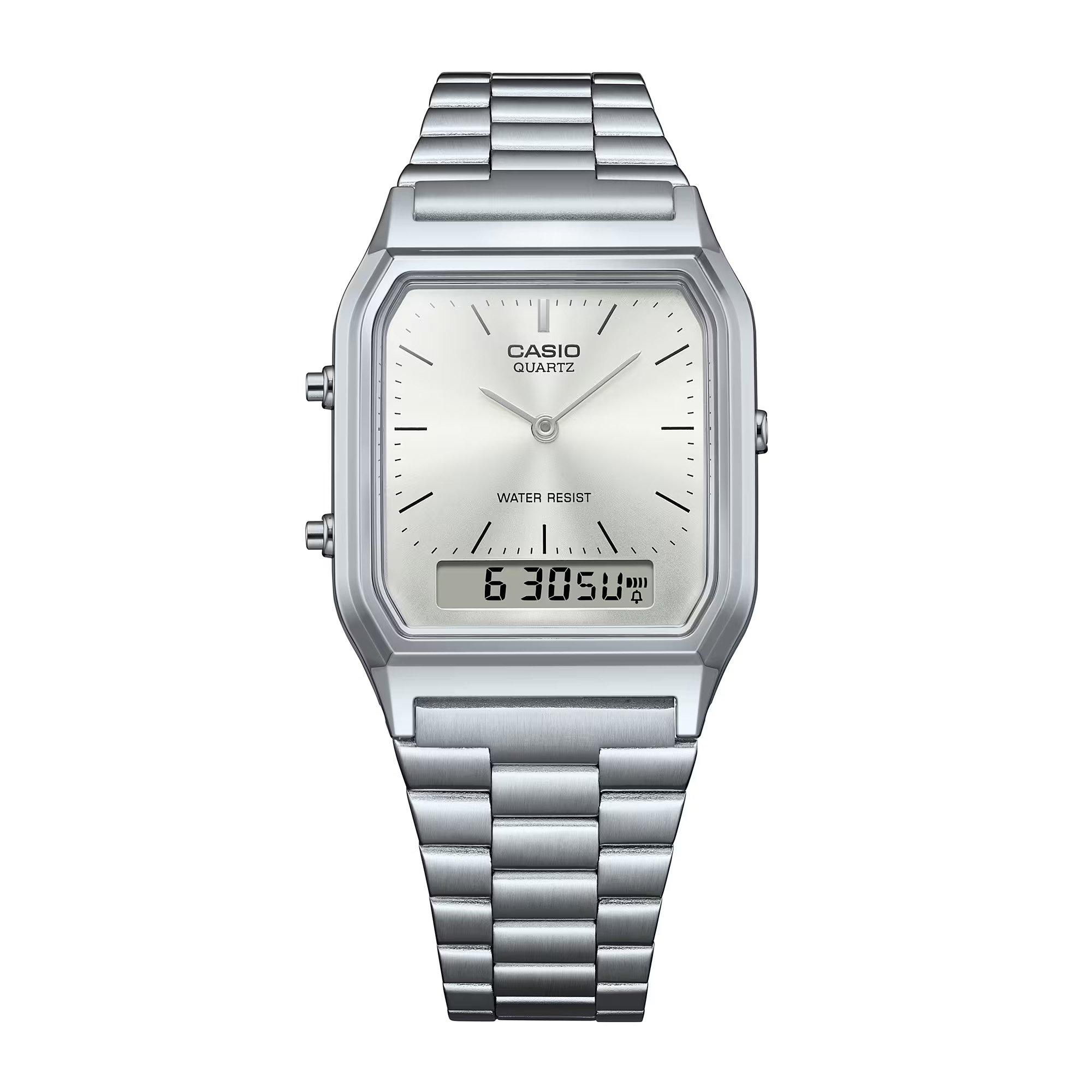 Silver - Casio - Unisex Adults Digital Watch - 2