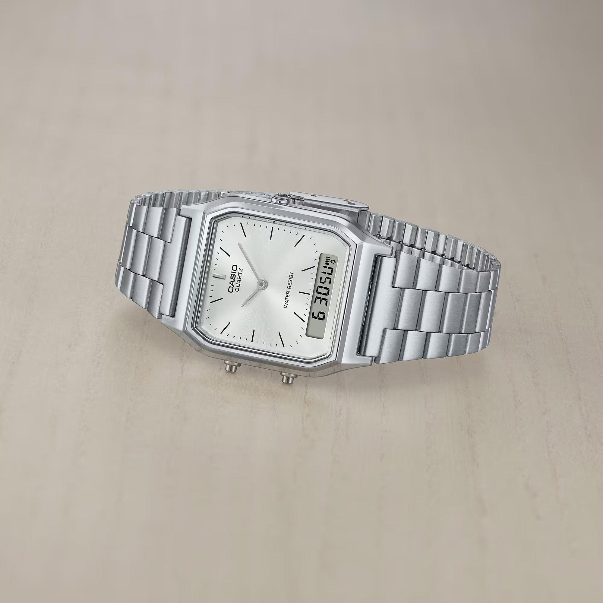 Silver - Casio - Unisex Adults Digital Watch - 7