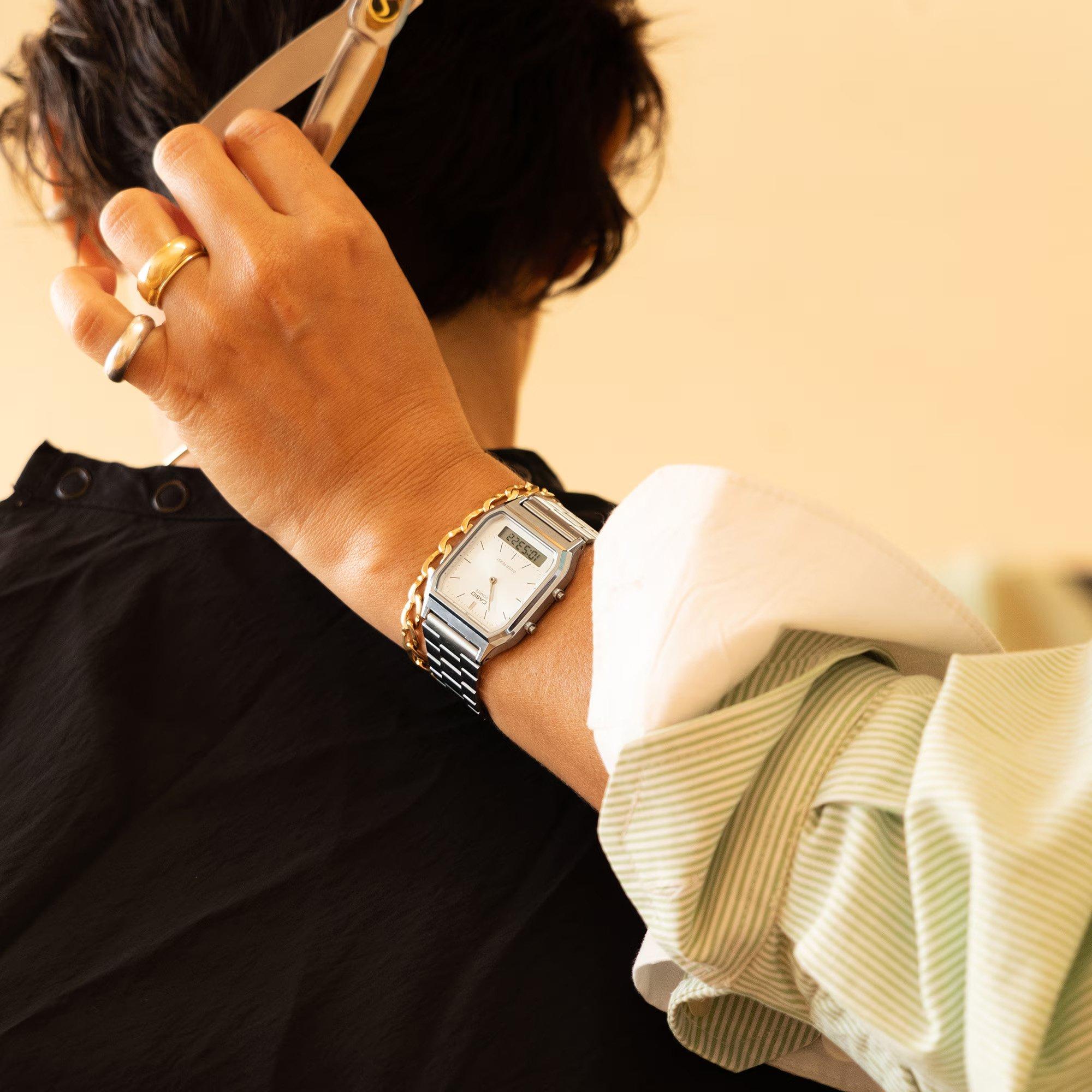 Silver - Casio - Unisex Adults Digital Watch - 10