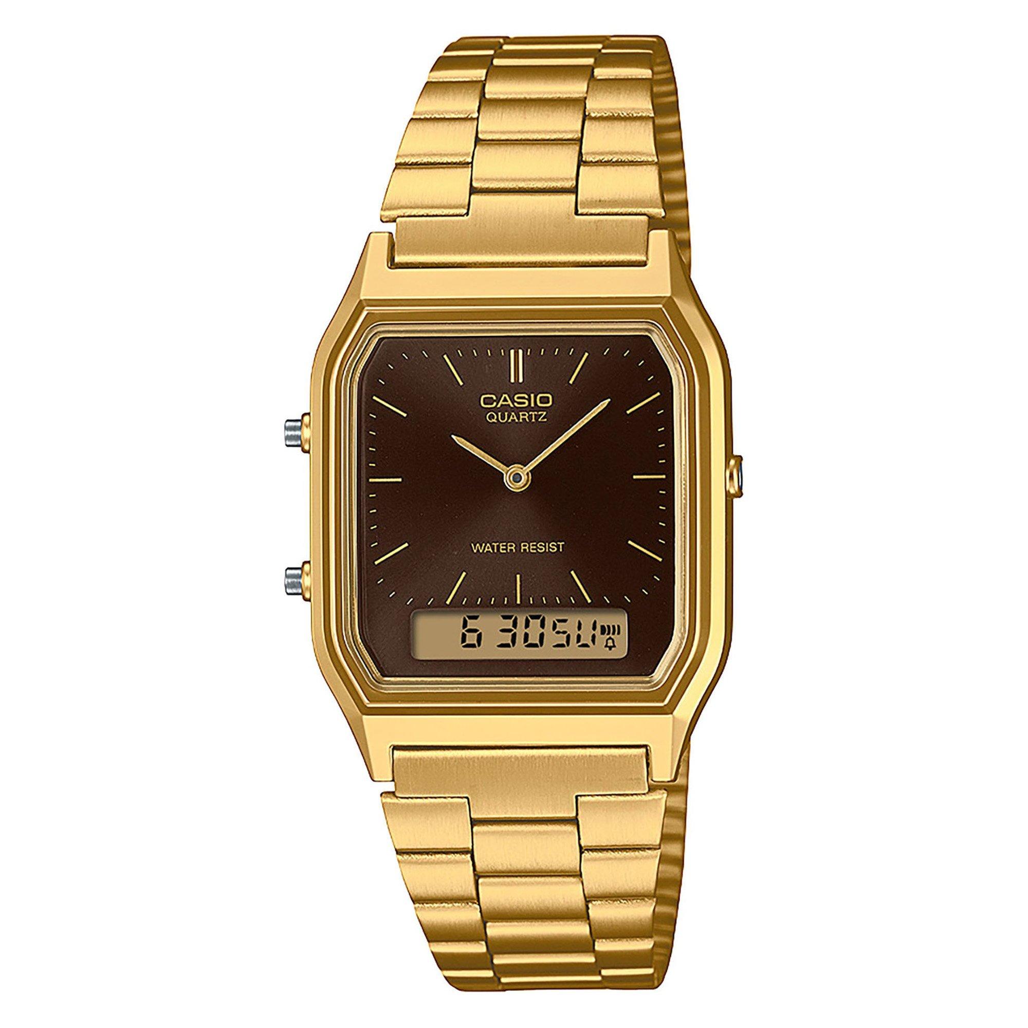Casio Lifestyle AQ-230GA-5AMQYES Dual Time Zone Water Resistant