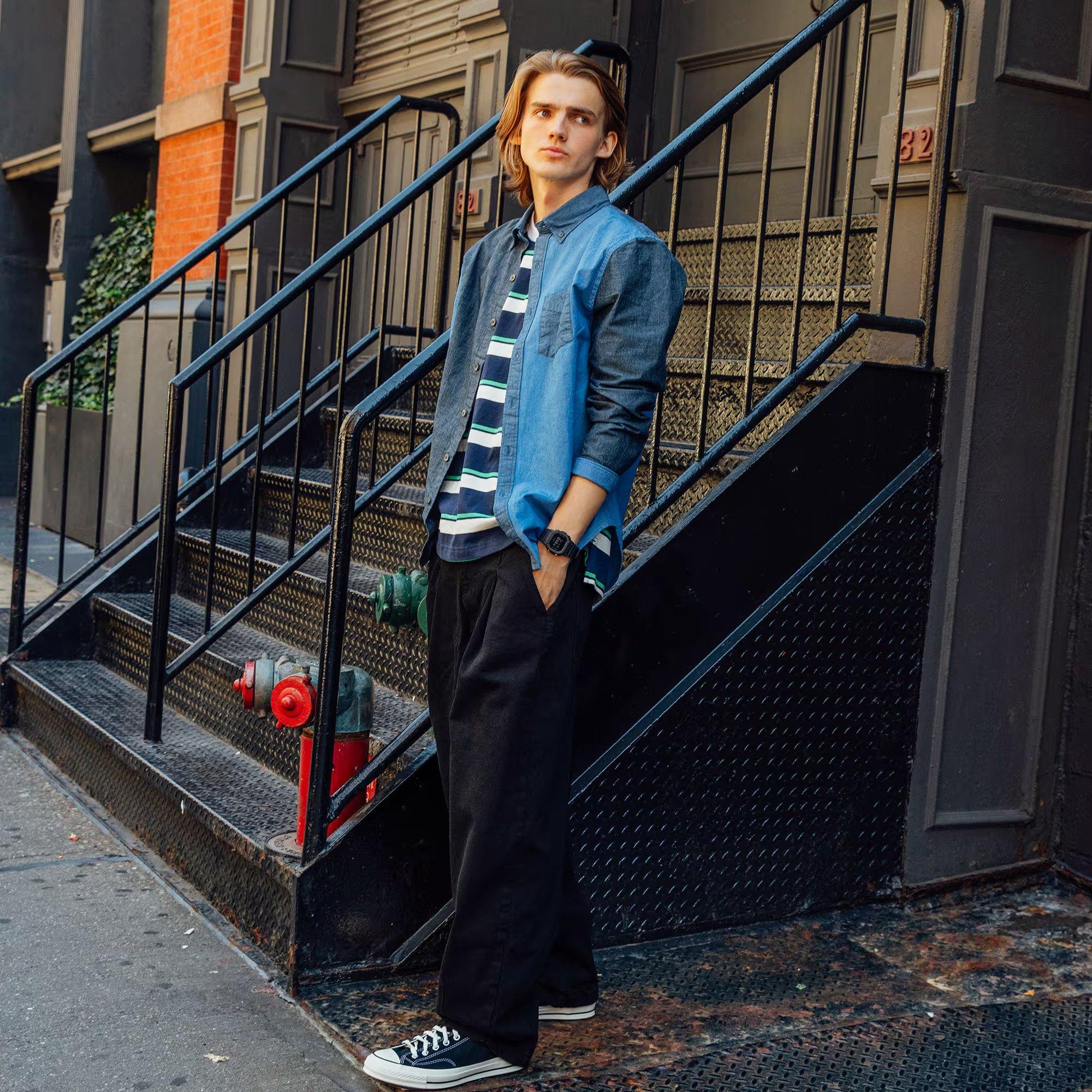 Black - G Shock - Men's Digital Watch - 8