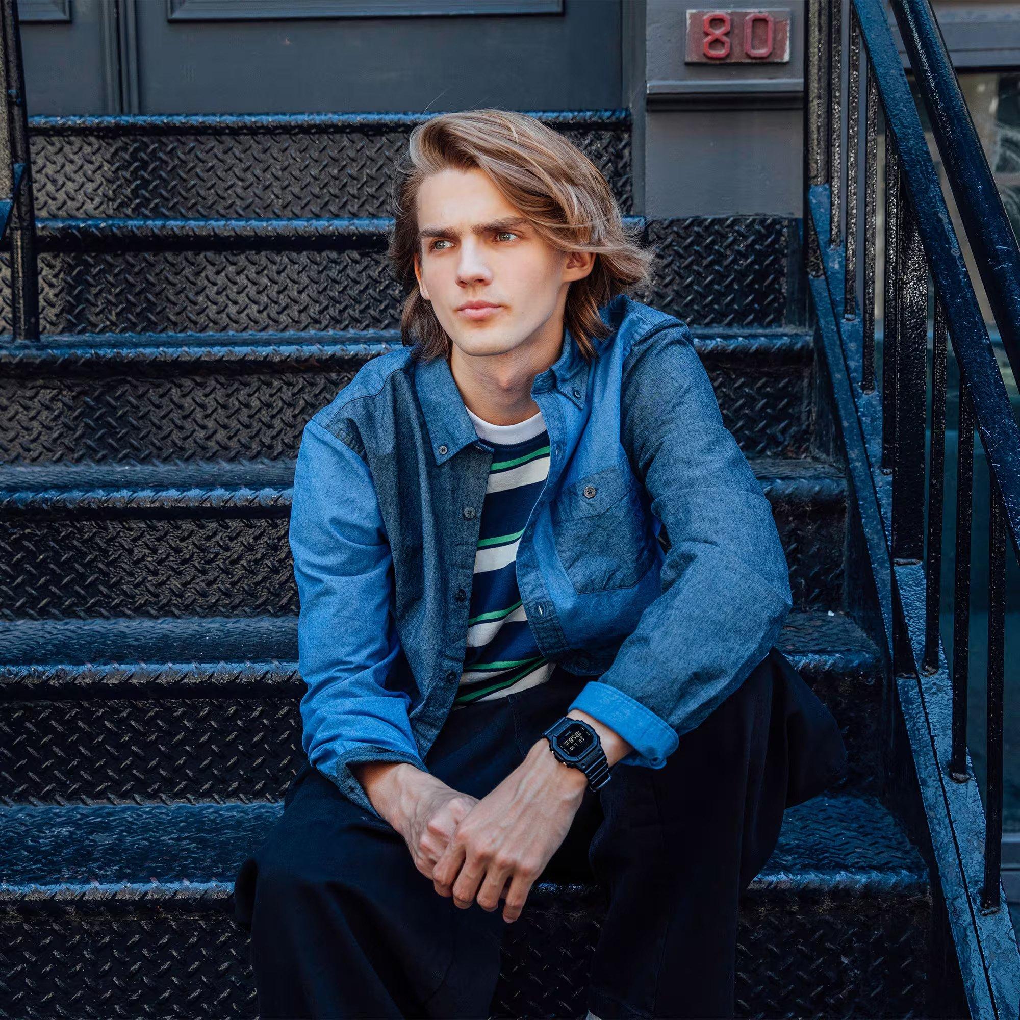 Black - G Shock - Men's Digital Watch - 9