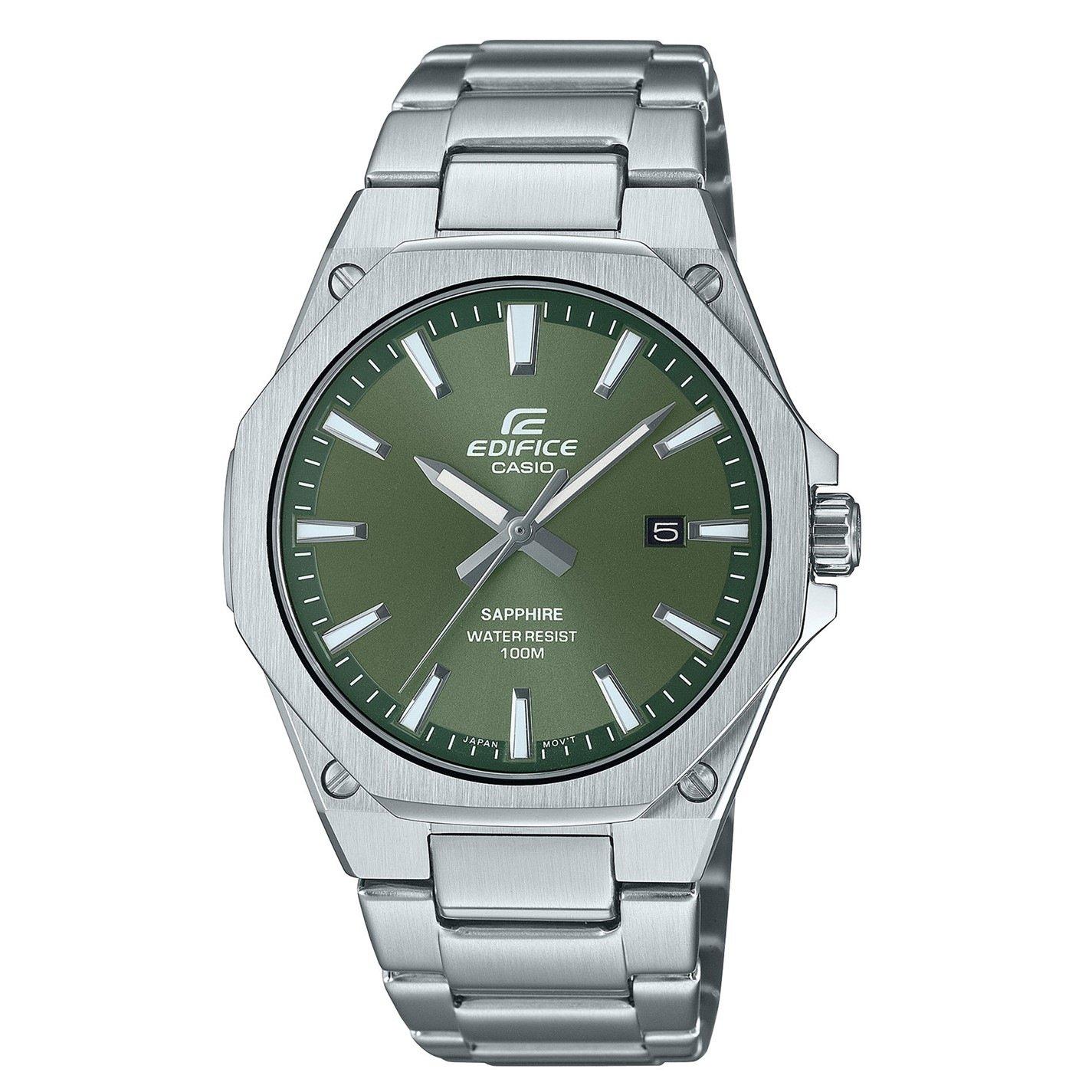 Green/Silver - Casio - Men's Digital Watch - 1