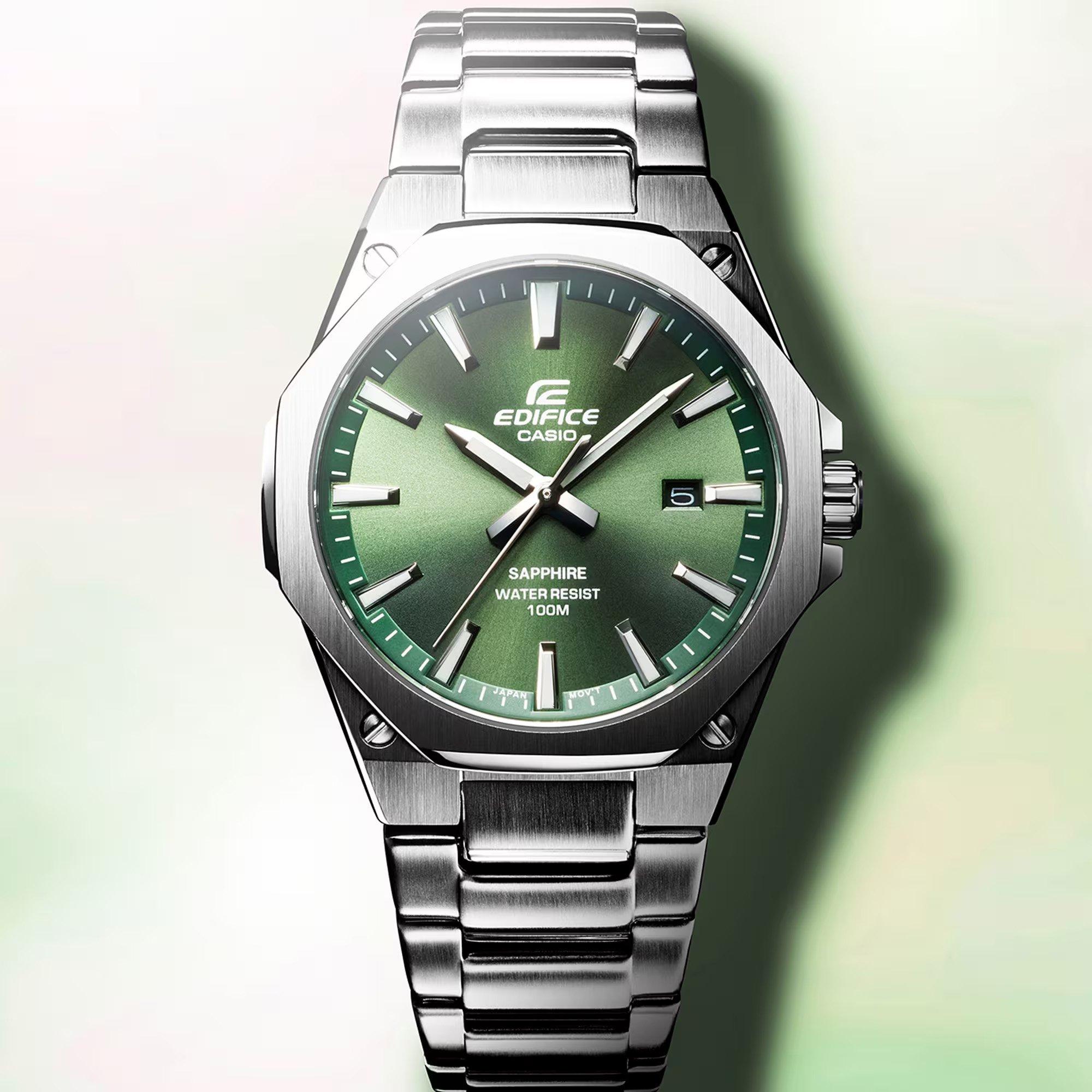 Green/Silver - Casio - Men's Digital Watch - 2