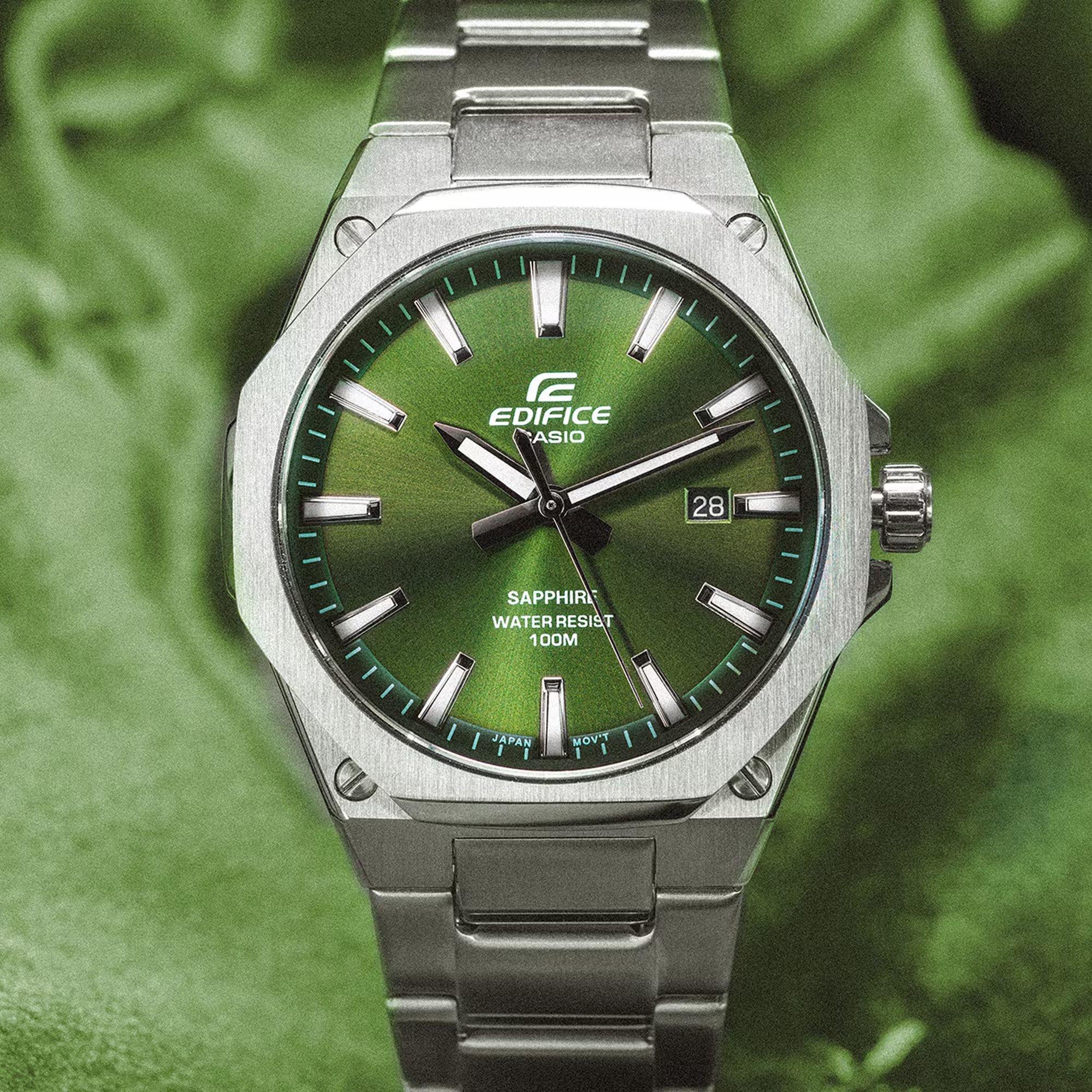 Green/Silver - Casio - Men's Digital Watch - 3