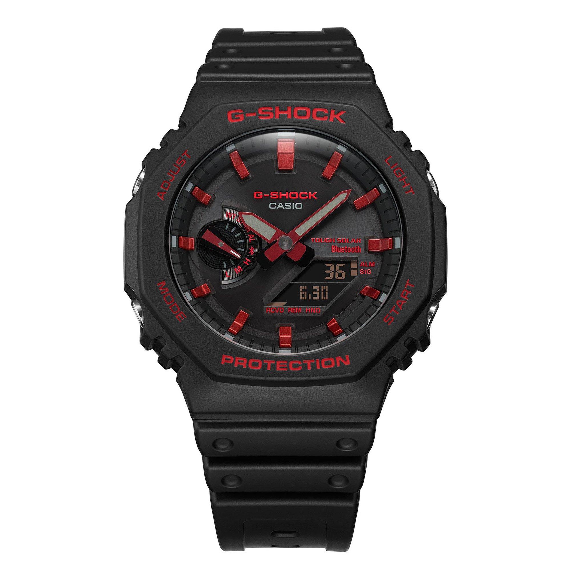 Black/Red - G Shock - GA-B2100BNR-1AER Watch - 4
